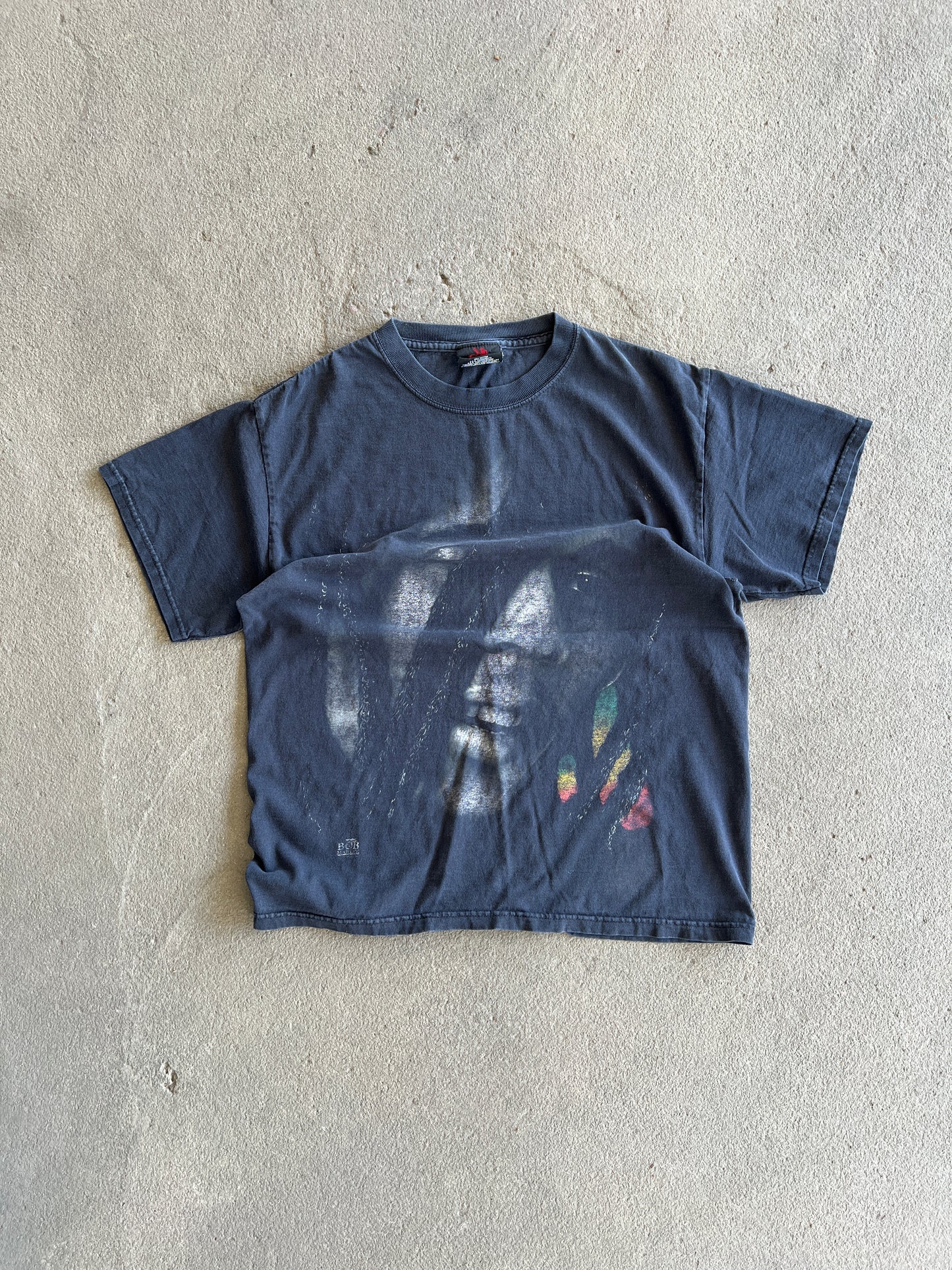 Vintage Faded Bob Marley Shirt - S
