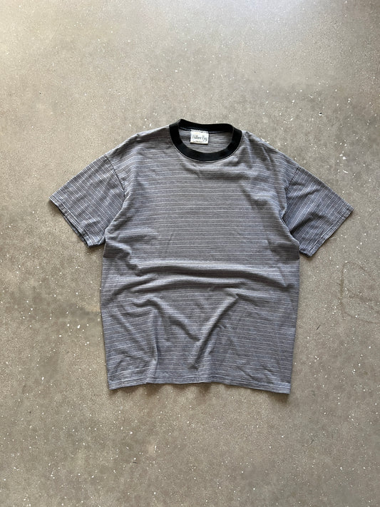 Vintage Grey Willow Bay Stripped Shirt - L