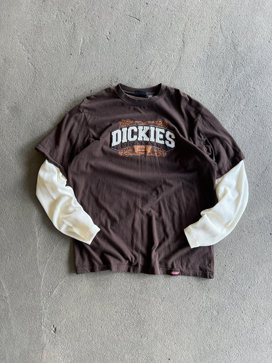 Vintage Brown Dickies Long sleeve - XL