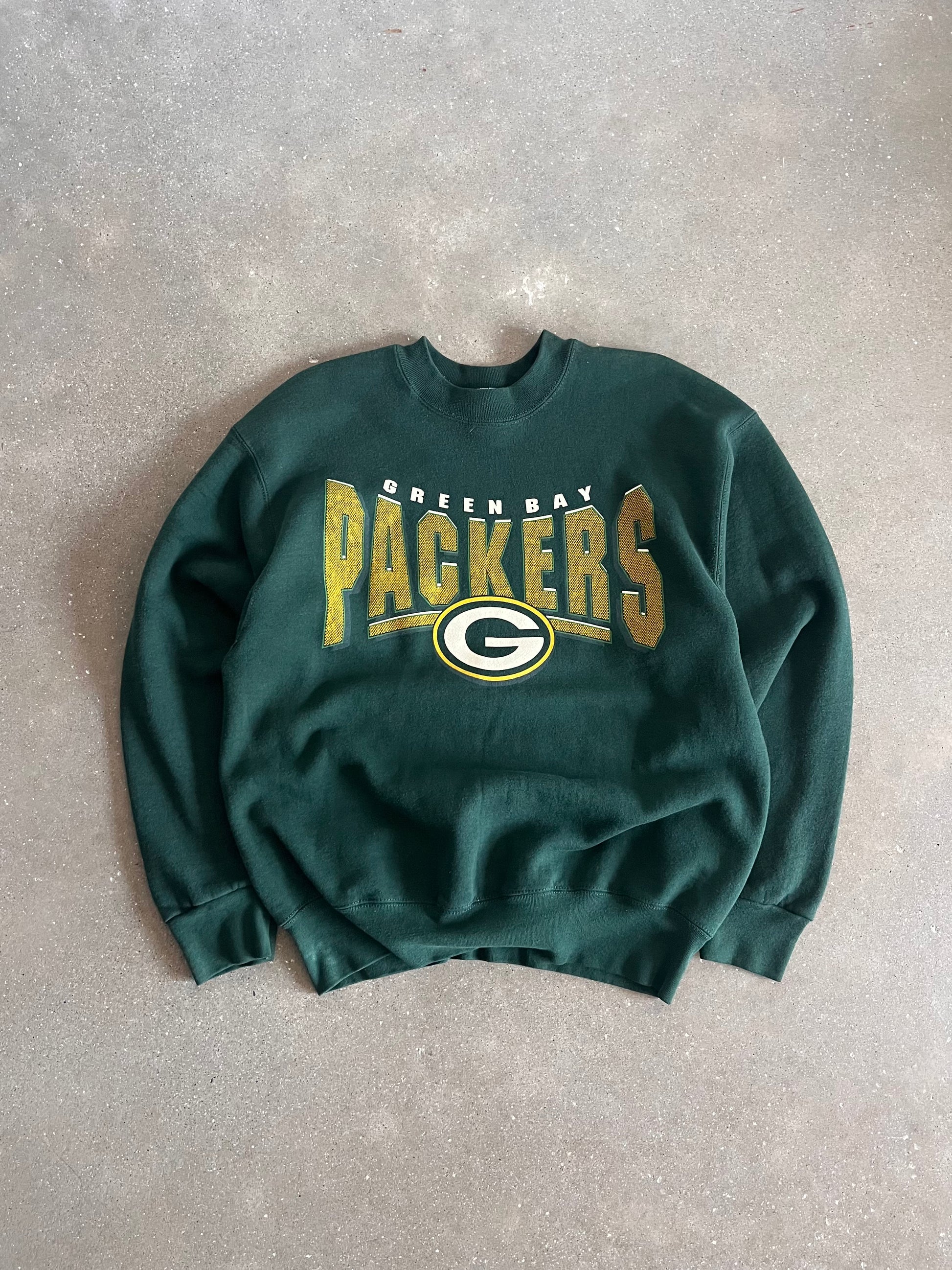 Vintage Green Bay Packers Crew - L