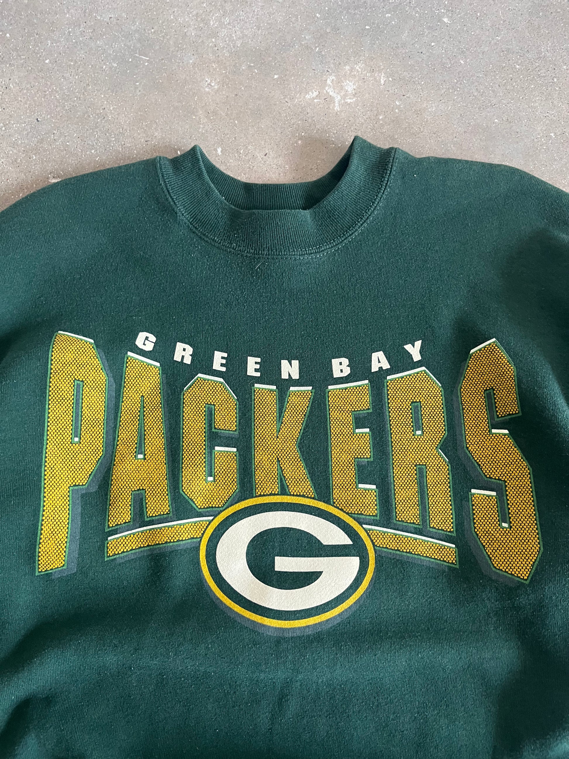 Vintage Green Bay Packers Crew - L