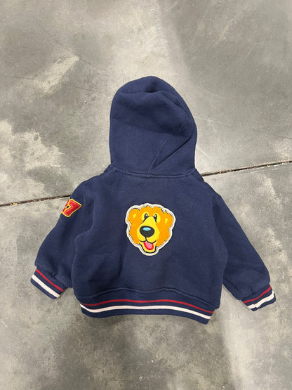 Vintage Bear In The Big Blue House Hoodie - 9-12M