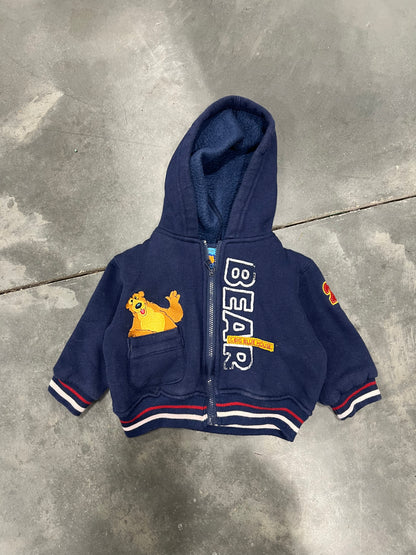 Vintage Bear In The Big Blue House Hoodie - 9-12M