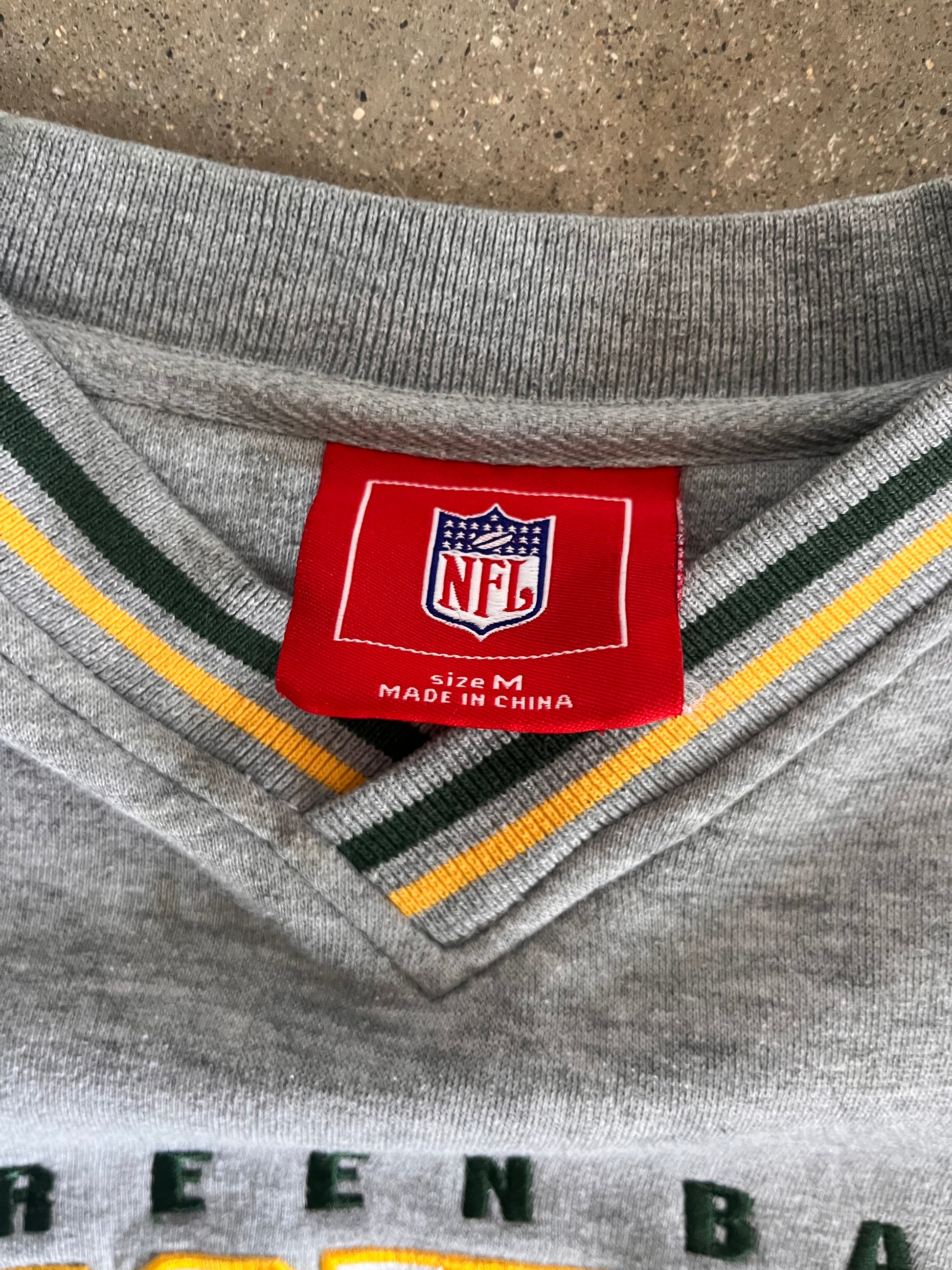 Vintage Green Bay Packers Crew - M