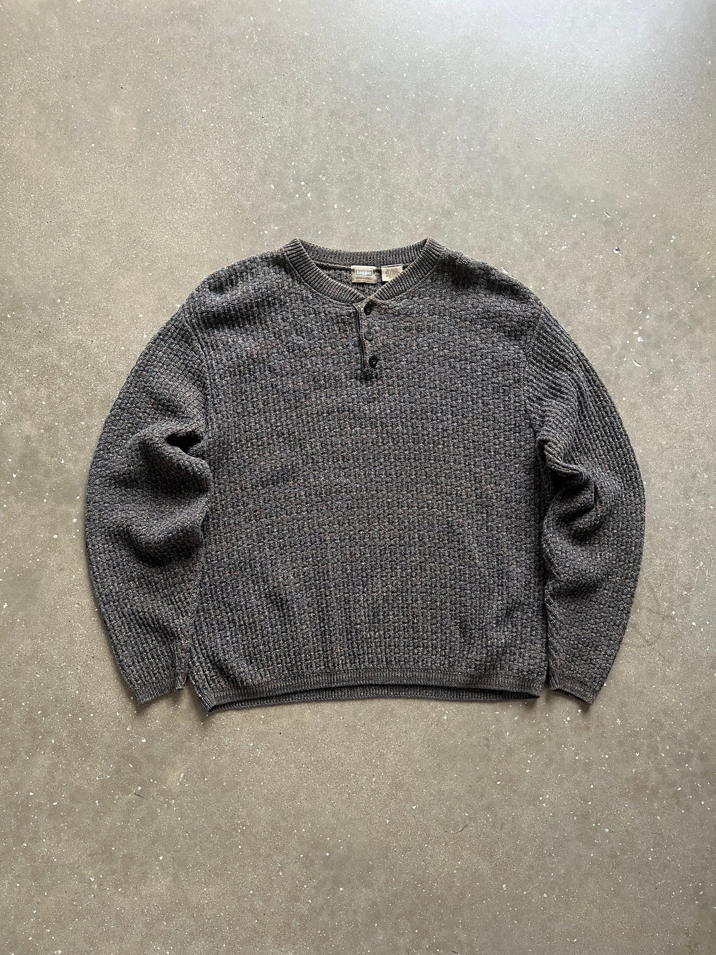 Vintage Coffee Brown Hagar Sweater - L