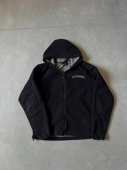 Vintage Black Harley Davidson Jacket - L
