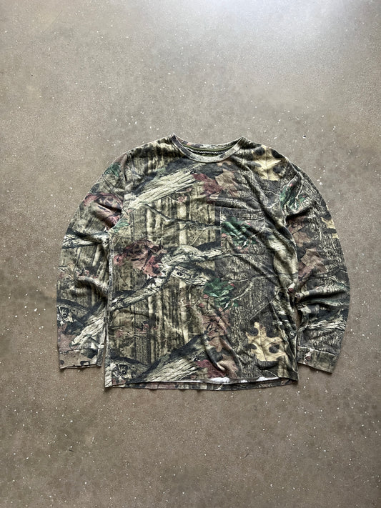 Vintage RealTree Camo Longsleeve Shirt - L