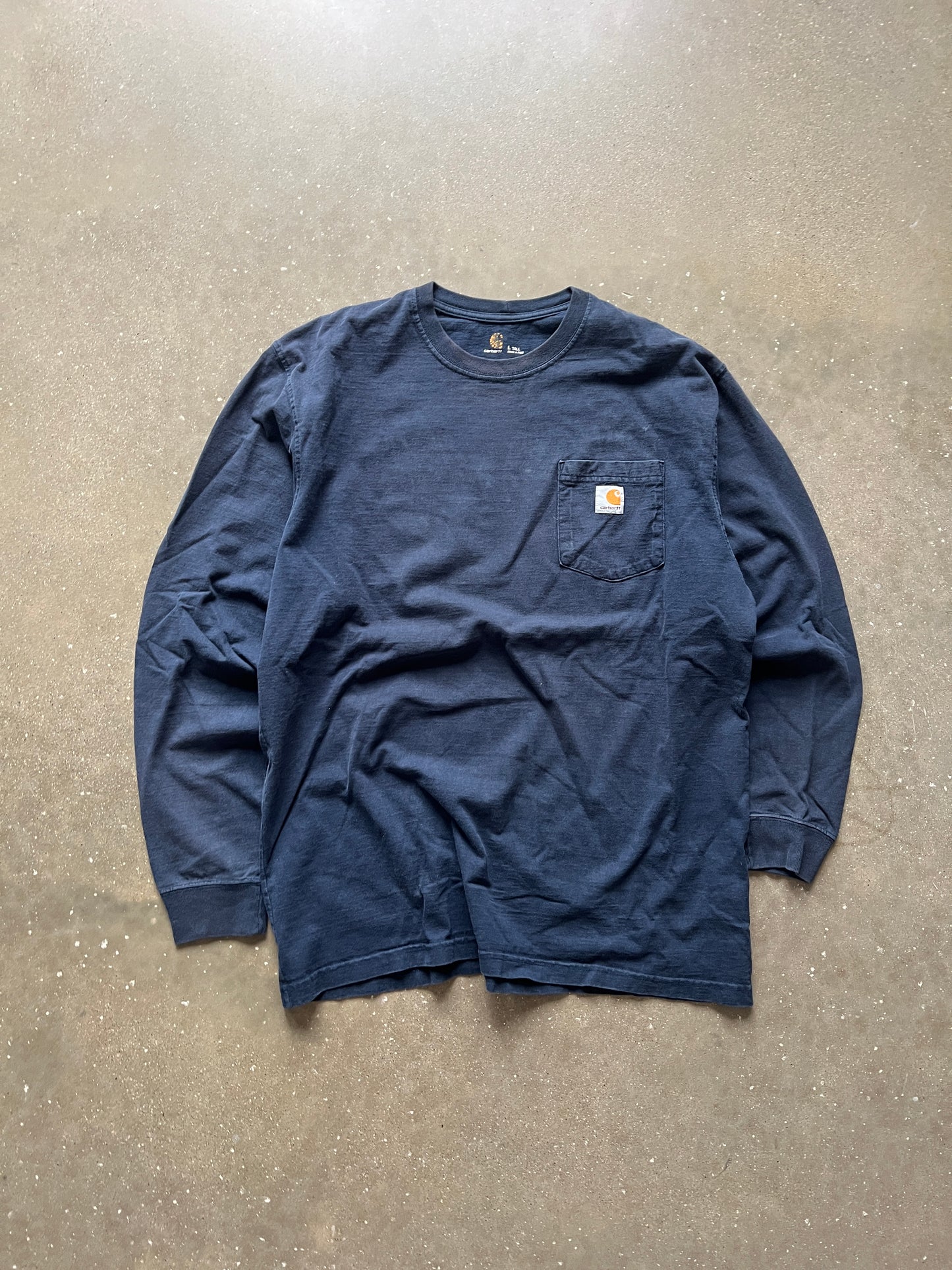 Vintage Navy Blue Carhartt Shirt - LT
