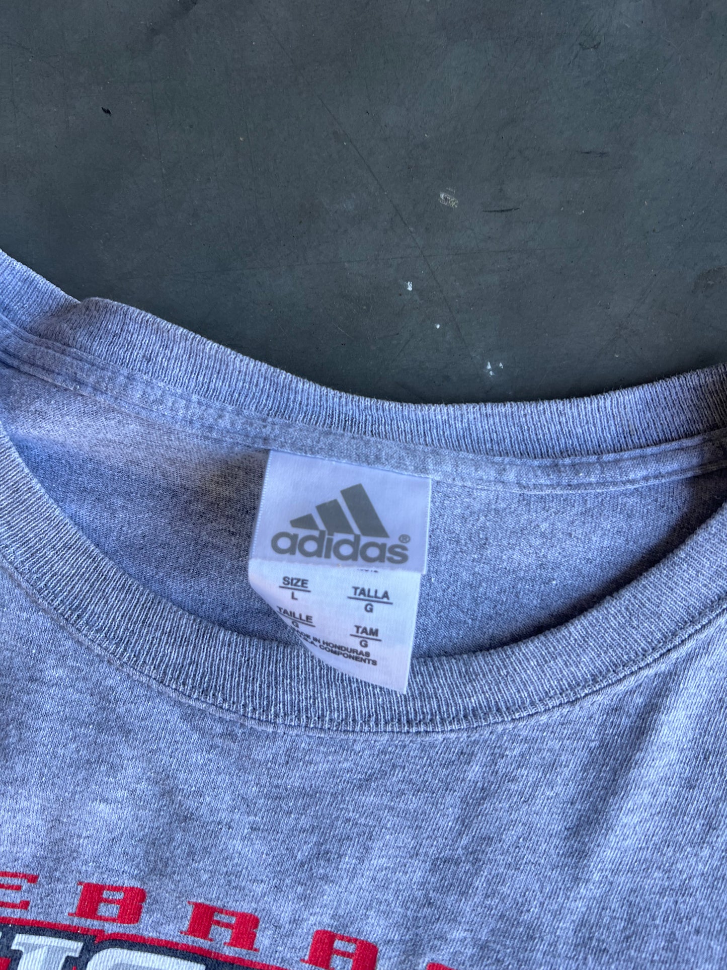 Vintage Grey Nebraska Huskers Shirt - L