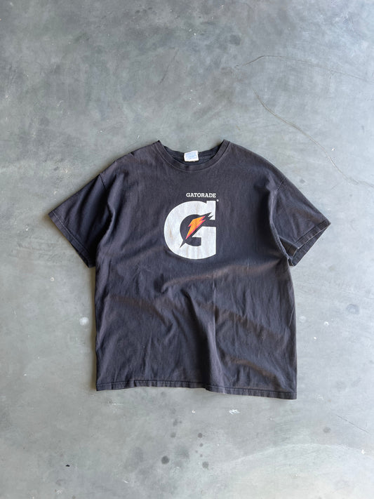Vintage Faded Black Gatorade Shirt - XL