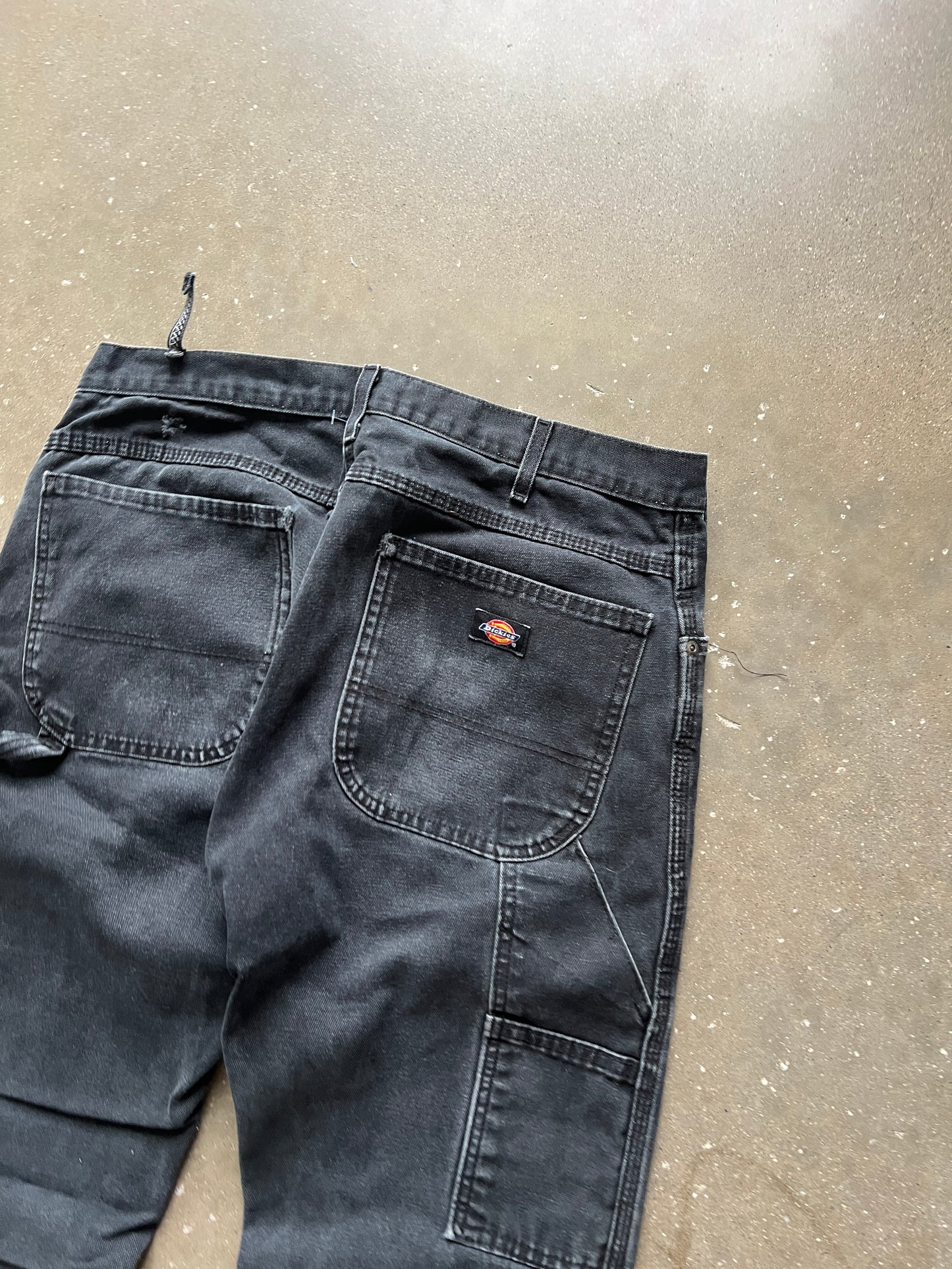Vintage Faded Black Dickies Pants - 34