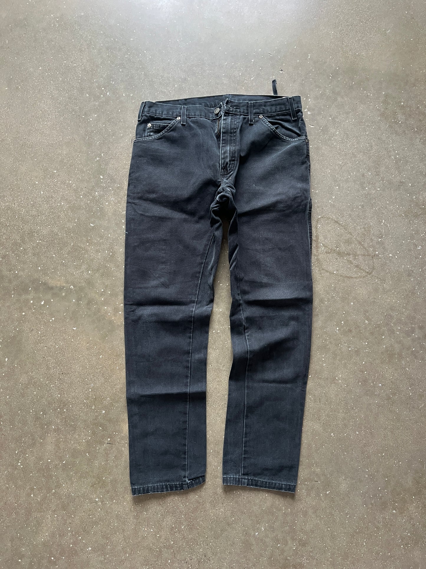 Vintage Faded Black Dickies Pants - 34