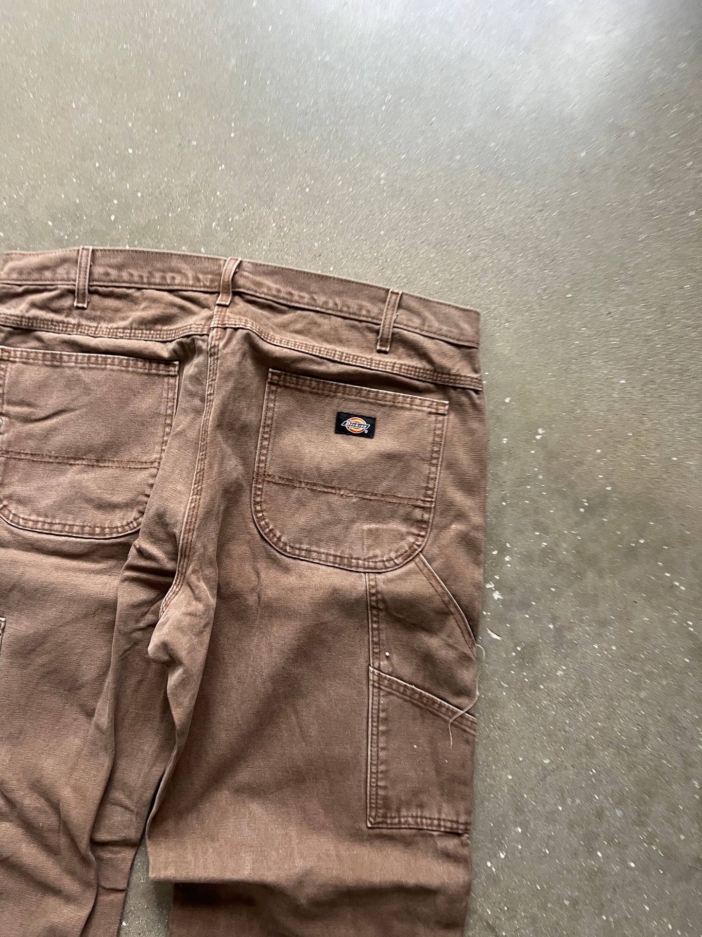 Vintage Mocha Brown Dickies Carpenter Pants - 36