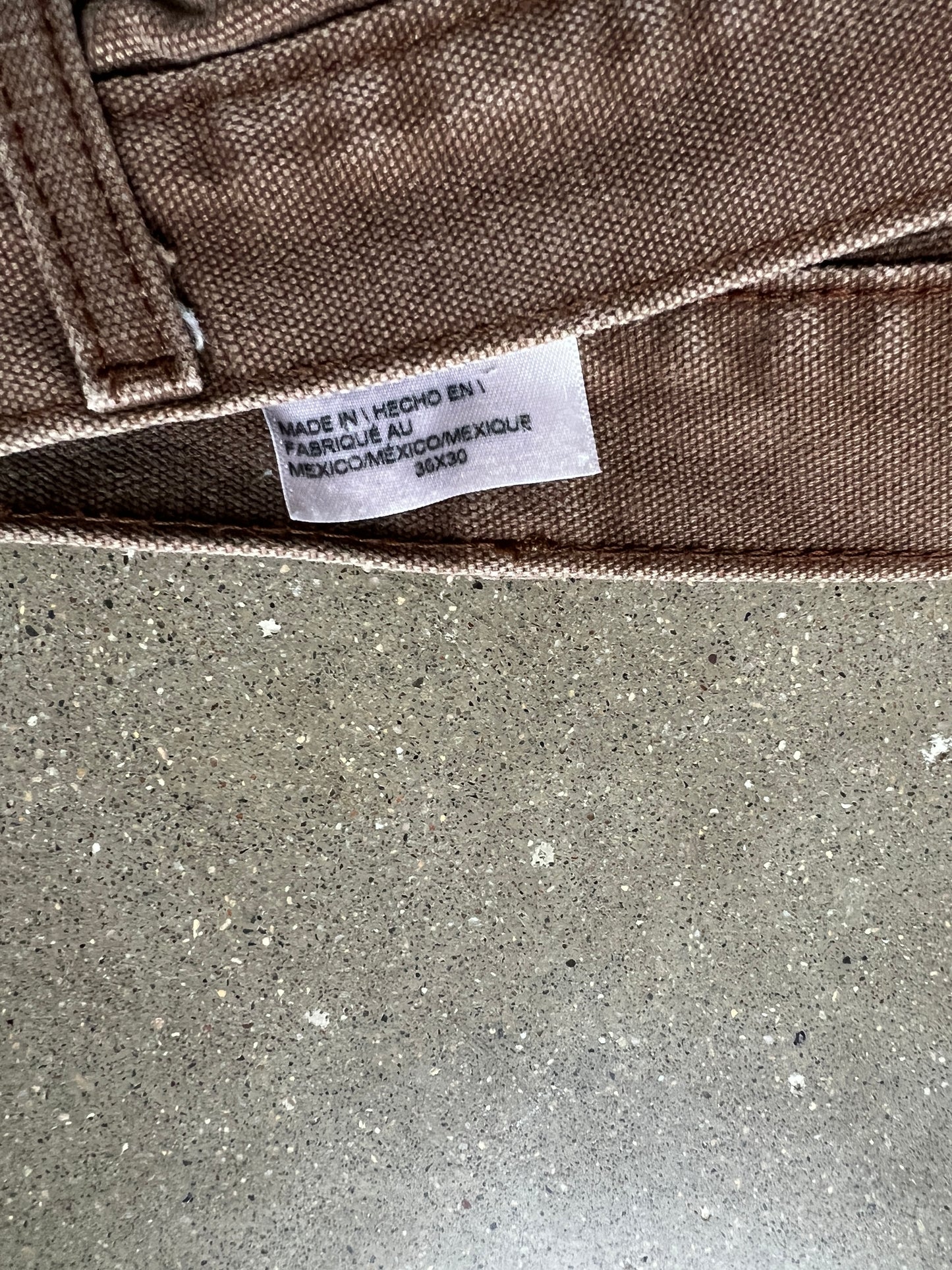 Vintage Mocha Brown Dickies Carpenter Pants - 36