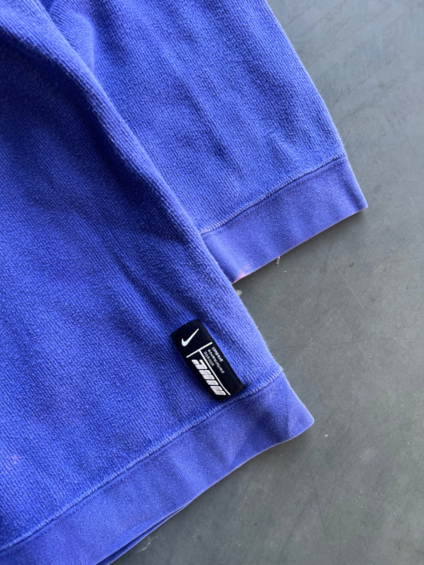 Vintage Purple Nike Swoosh Crew - L