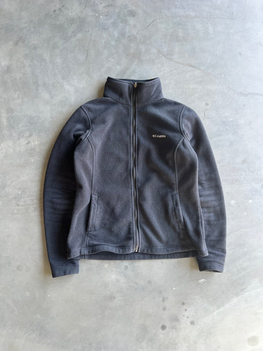 Vintage Black Columbia Zip Fleece - XL