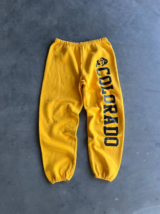 Vintage Yellow Colorado Buffalos Sweatpants - L