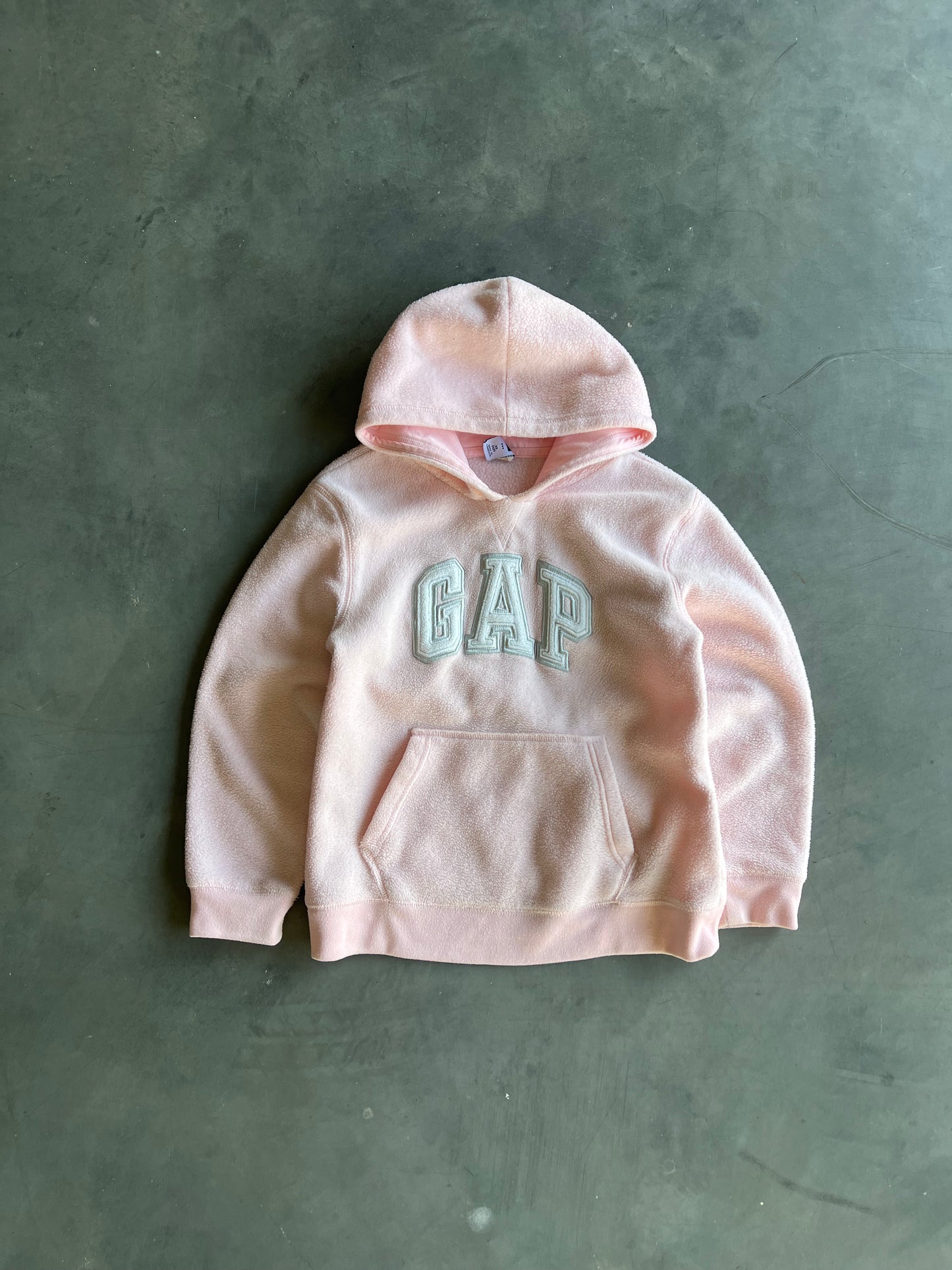 Vintage Pink Gap Fleece Hoodie - XXS