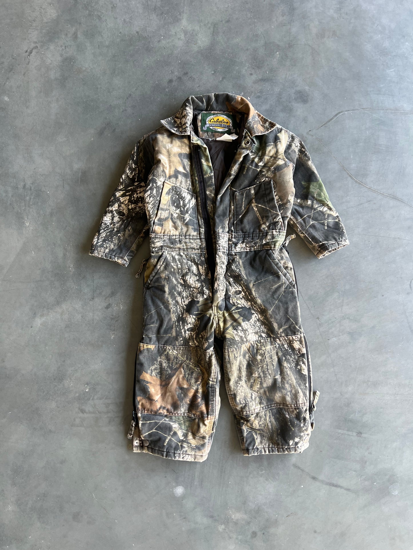 Vintage RealTree Cabelas Camo Jumpsuit - XS
