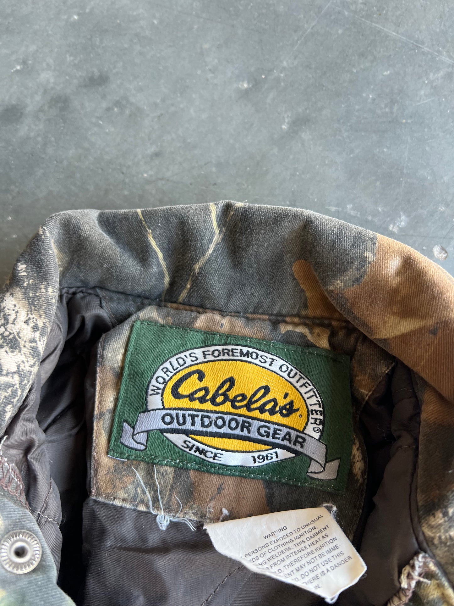 Vintage RealTree Cabelas Camo Jumpsuit - XS