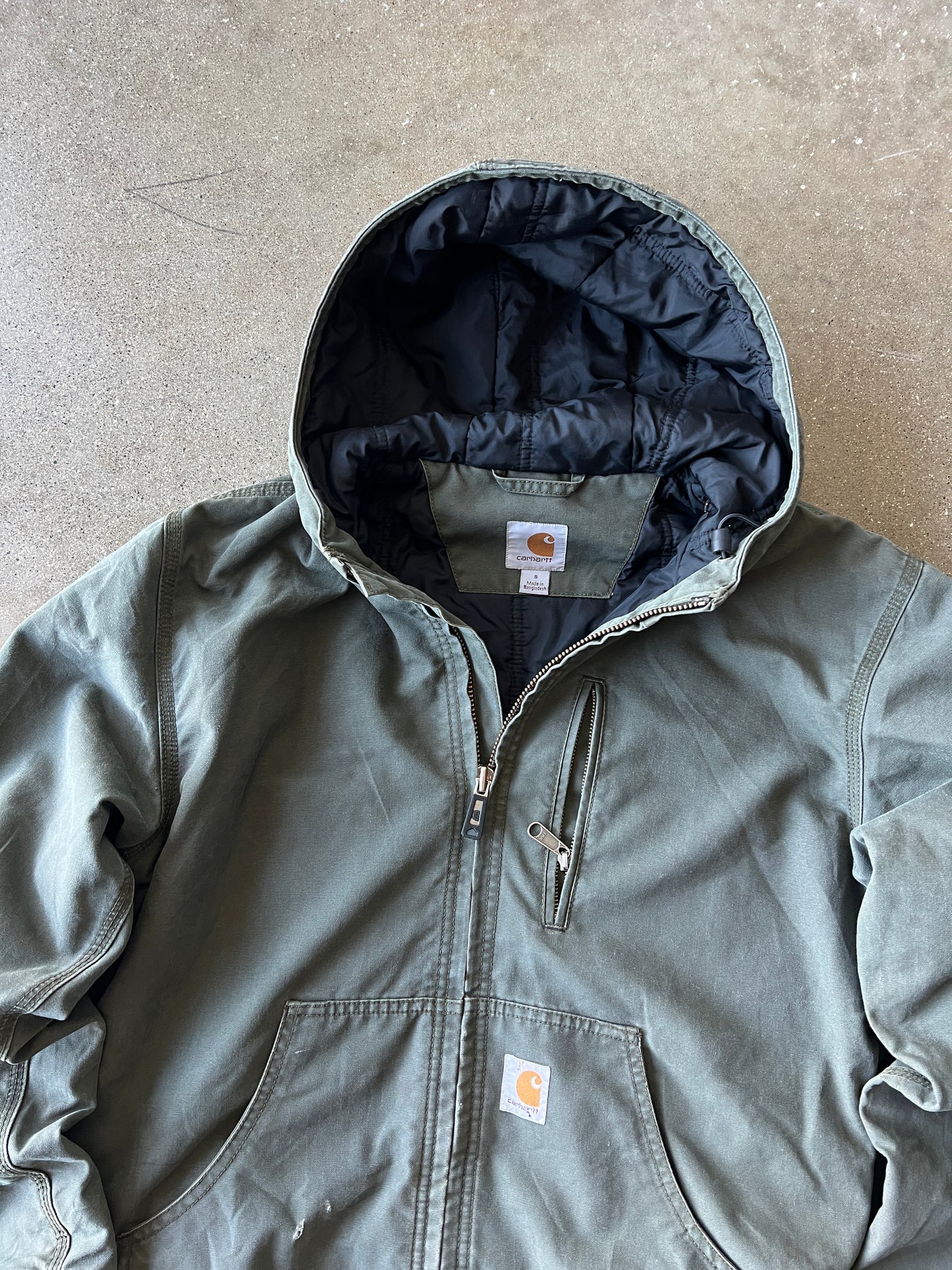 Vintage Green Carhartt Jacket - S