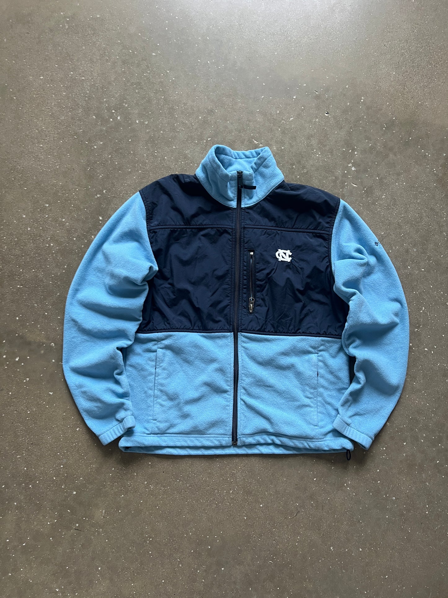 Vintage Sky Blue North Carolina Jacket - L
