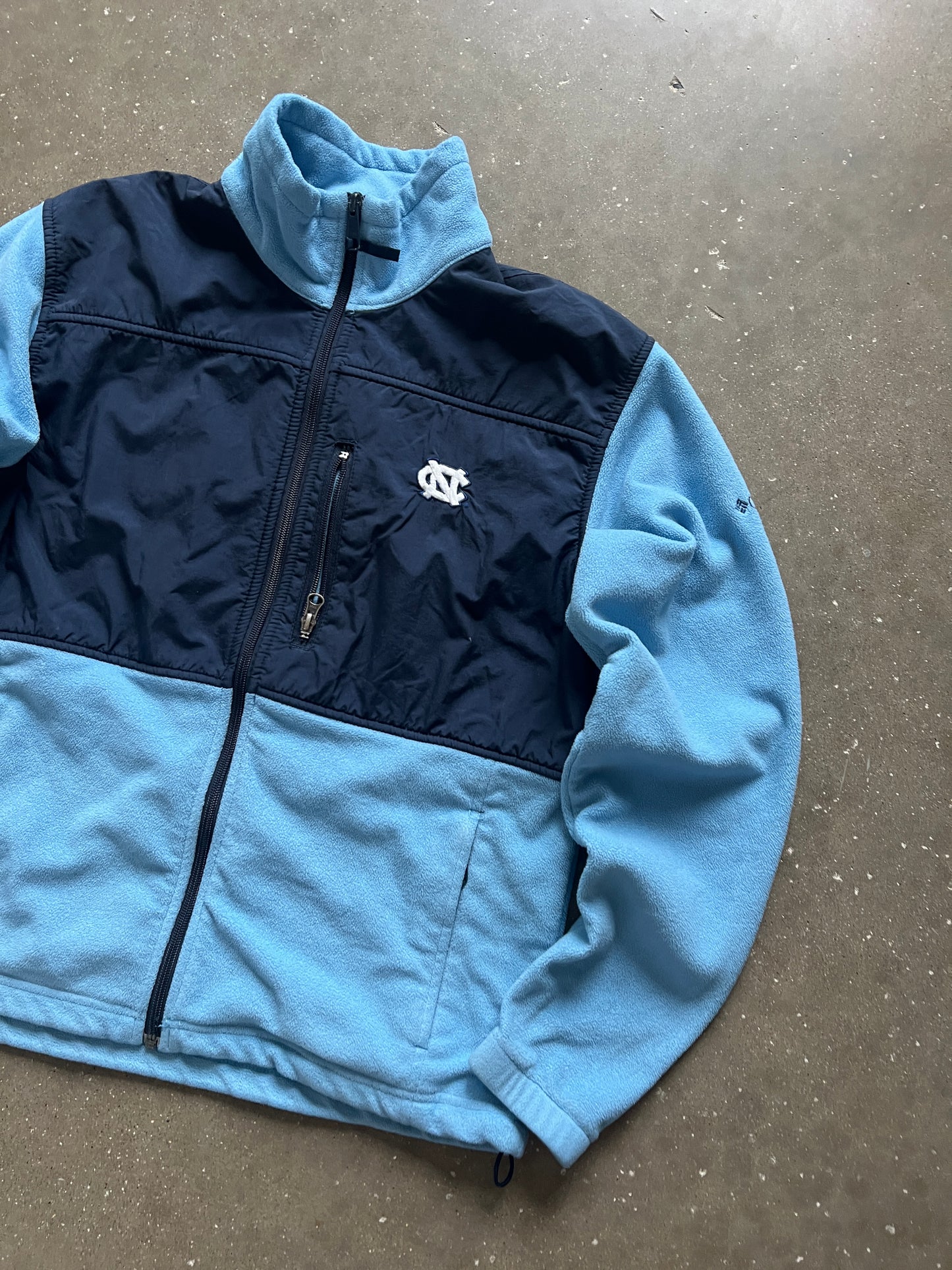 Vintage Sky Blue North Carolina Jacket - L