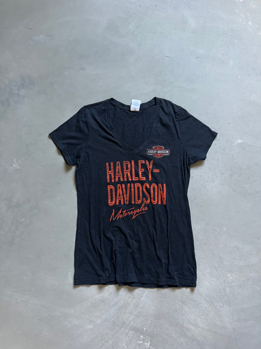 Vintage Black Harley Davison Shirt - XL