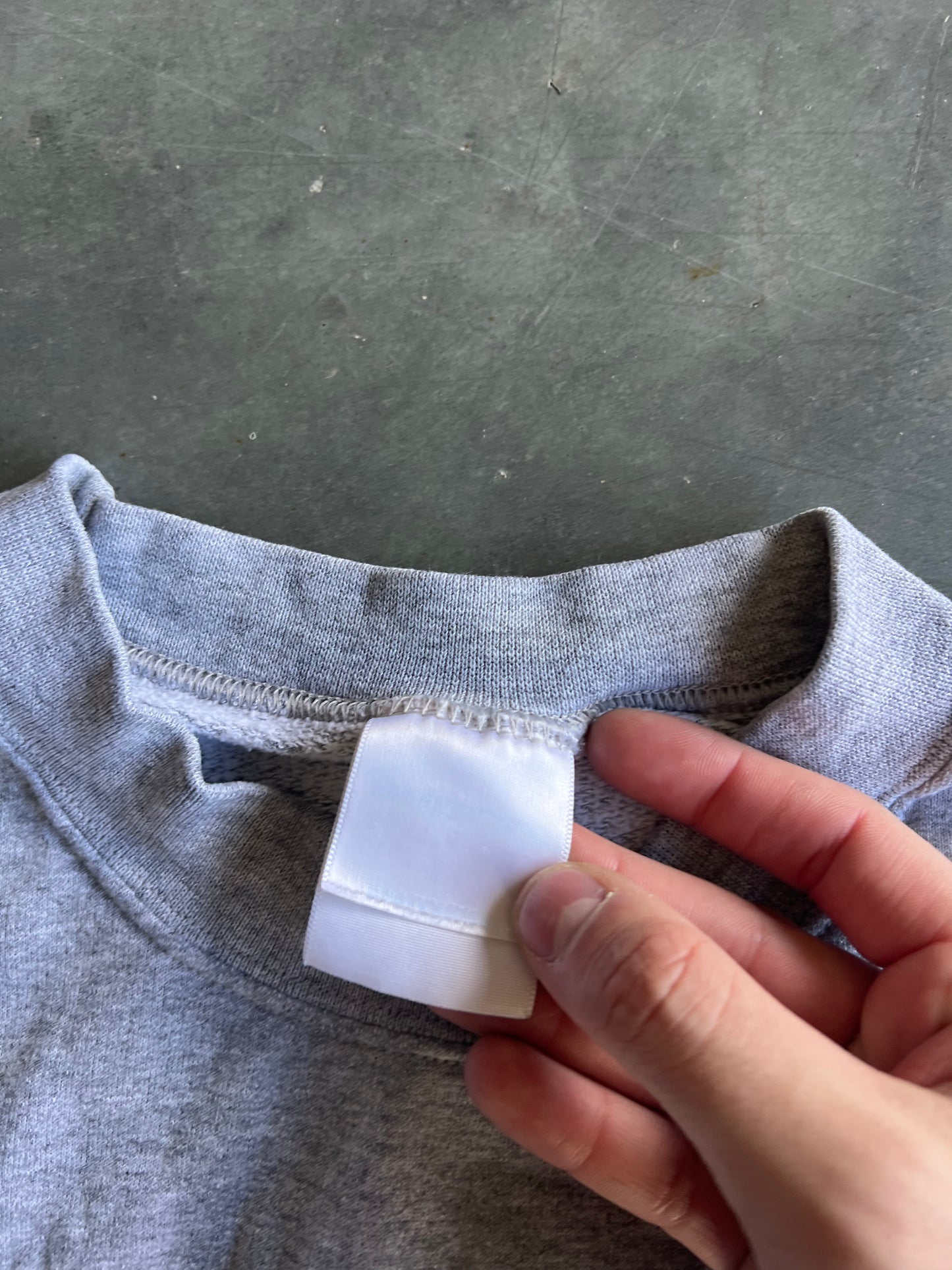 Vintage Grey New Orleans Jazz Crew - XL