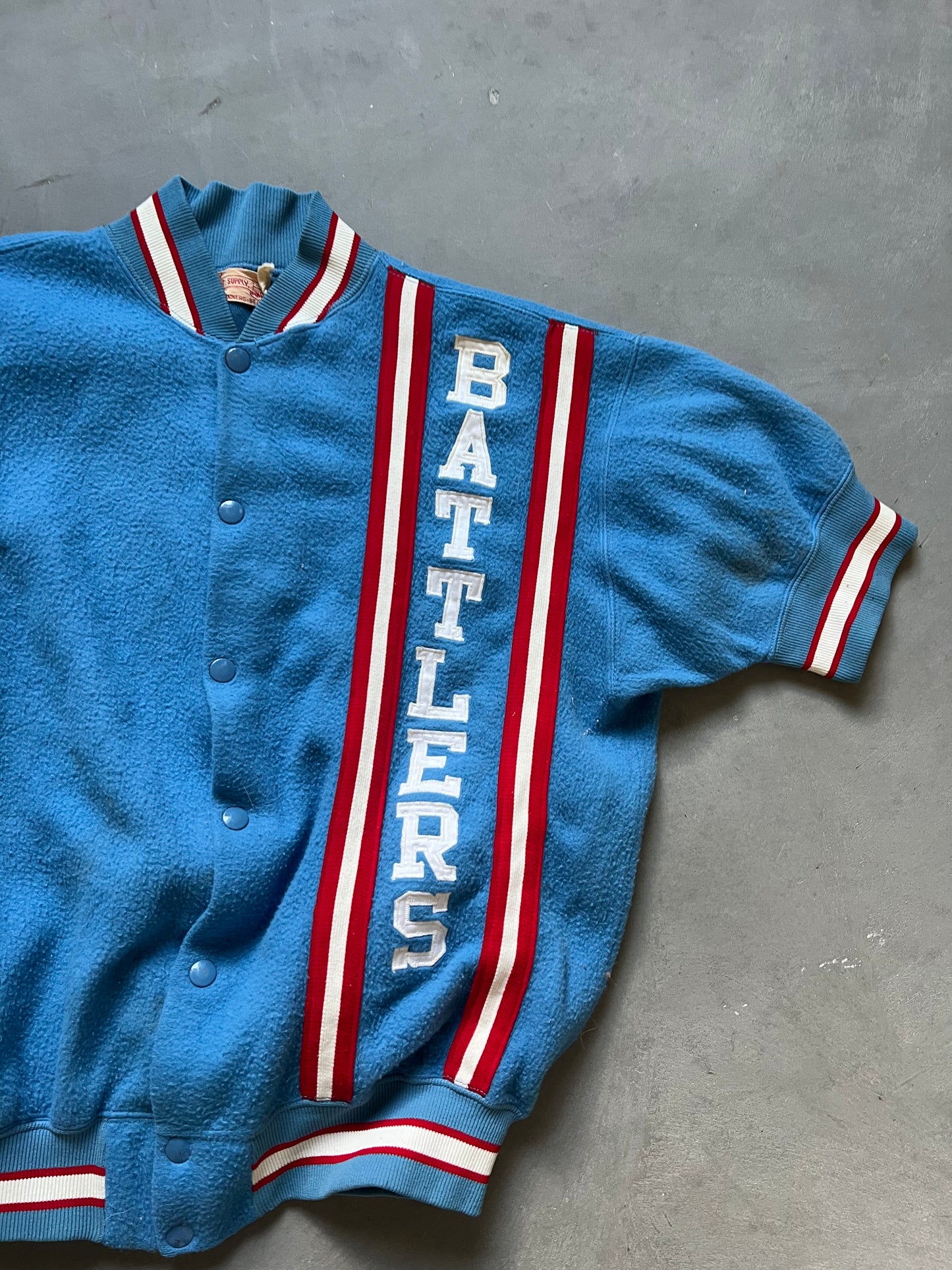 Vintage 1960s Battlers Baseball Sweatshirt - M