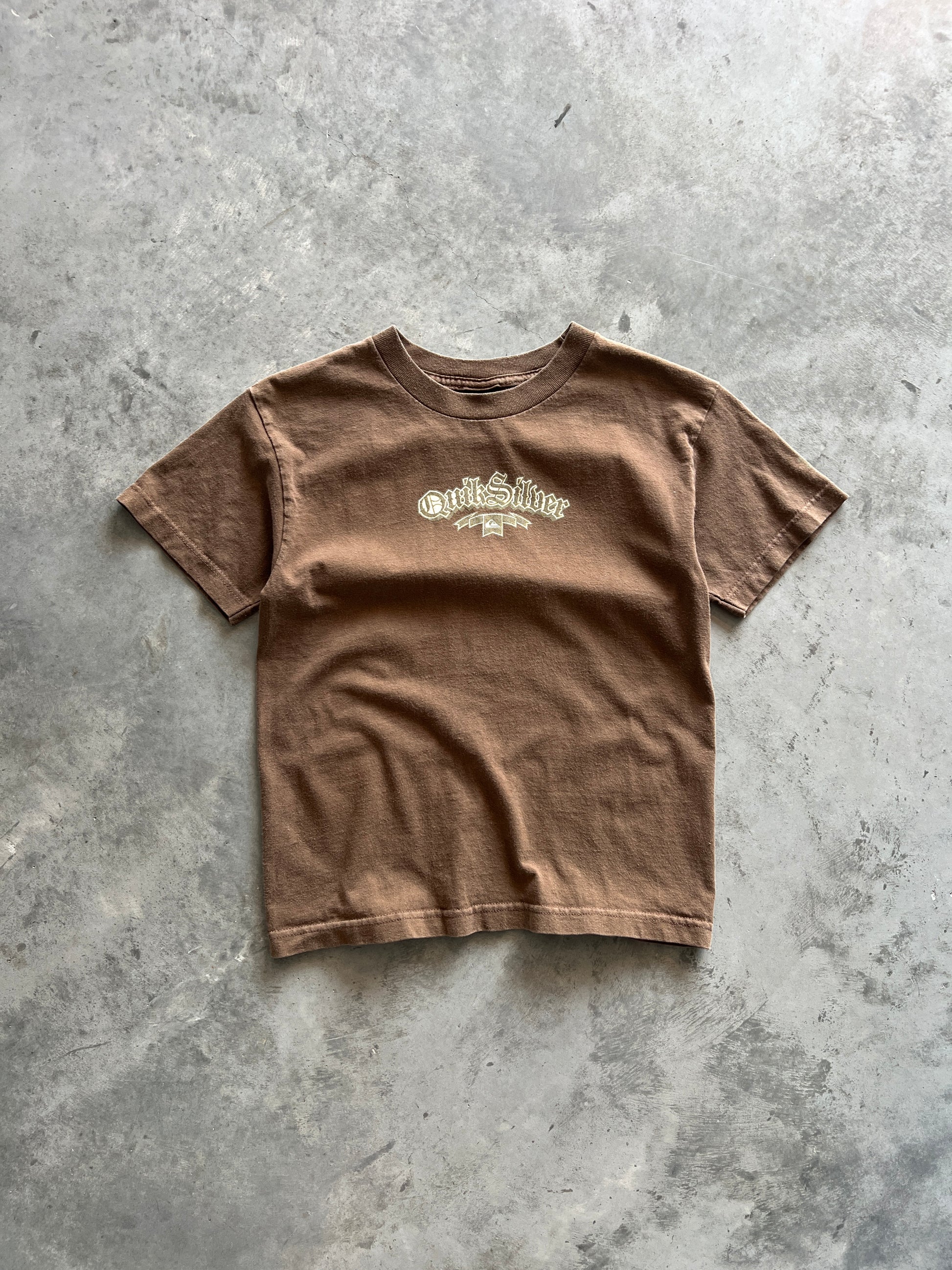 Vintage Mocha Brown Quicksilver Shirt - XS
