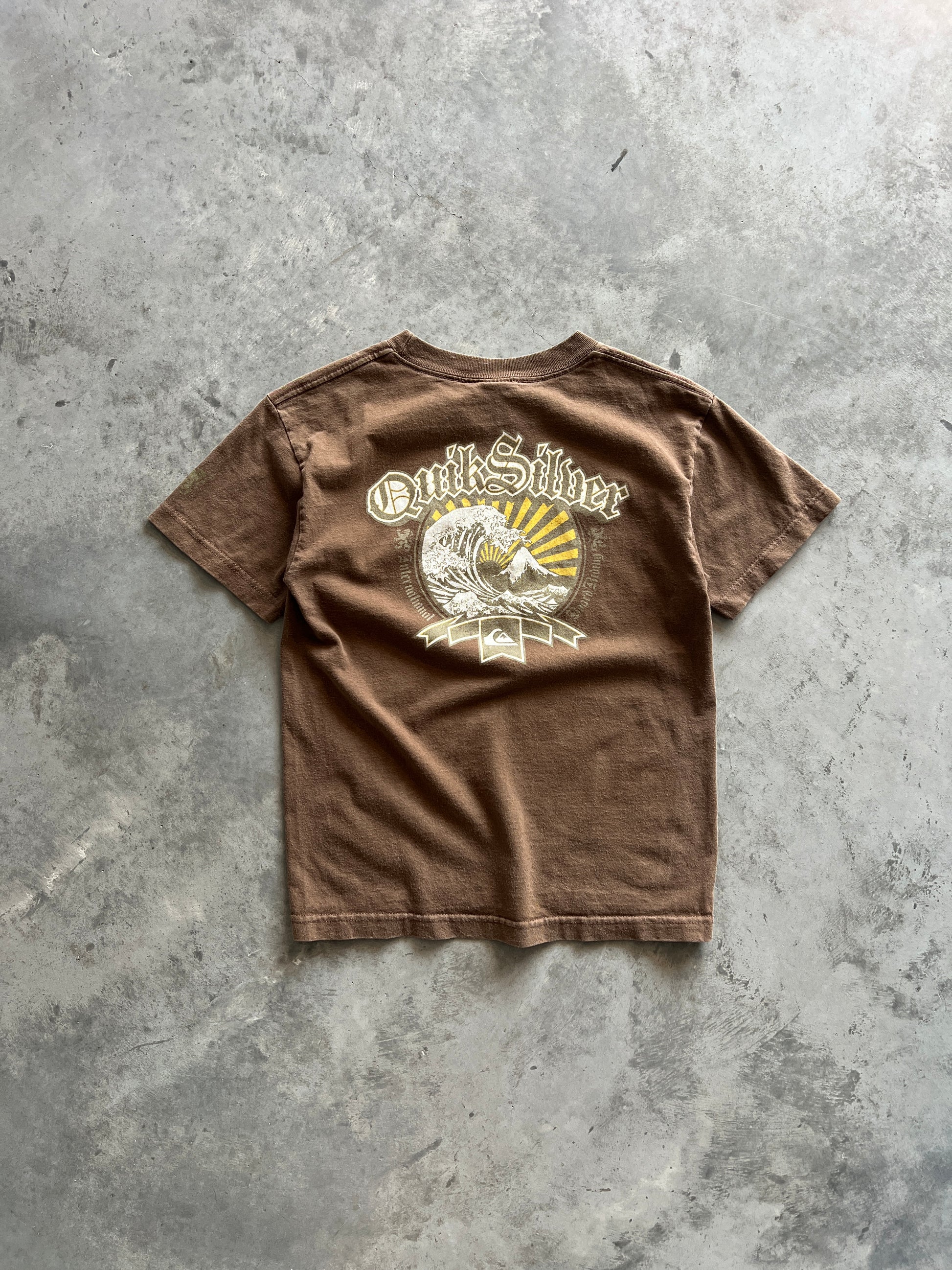 Vintage Mocha Brown Quicksilver Shirt - XS