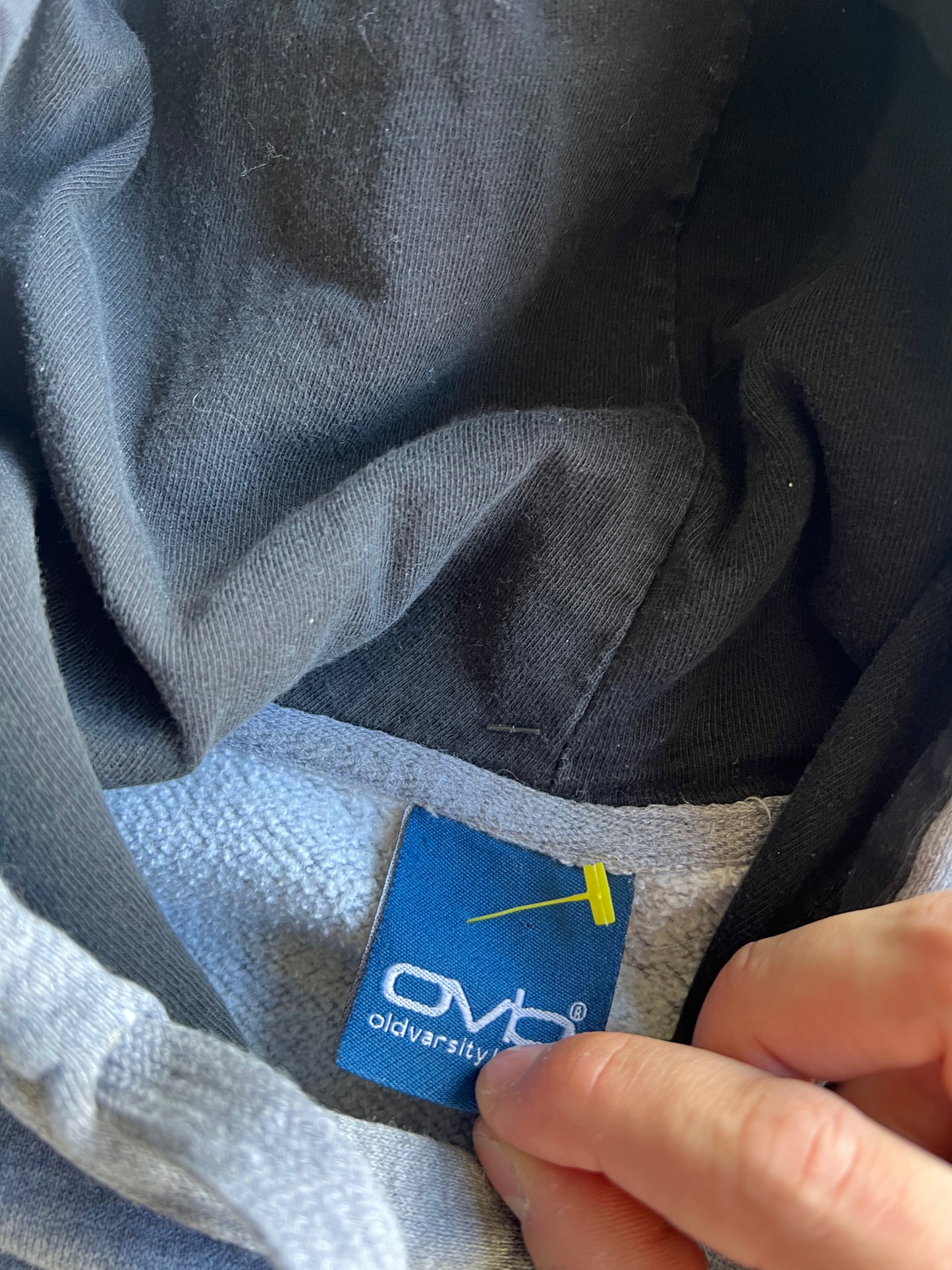 Vintage Grey Iowa Hawkeyes Hoodie - M