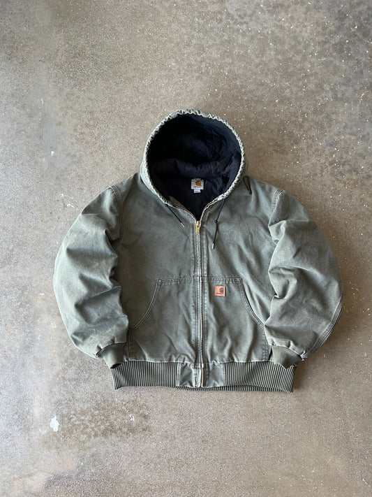 Vintage Green Carhartt Jacket - L