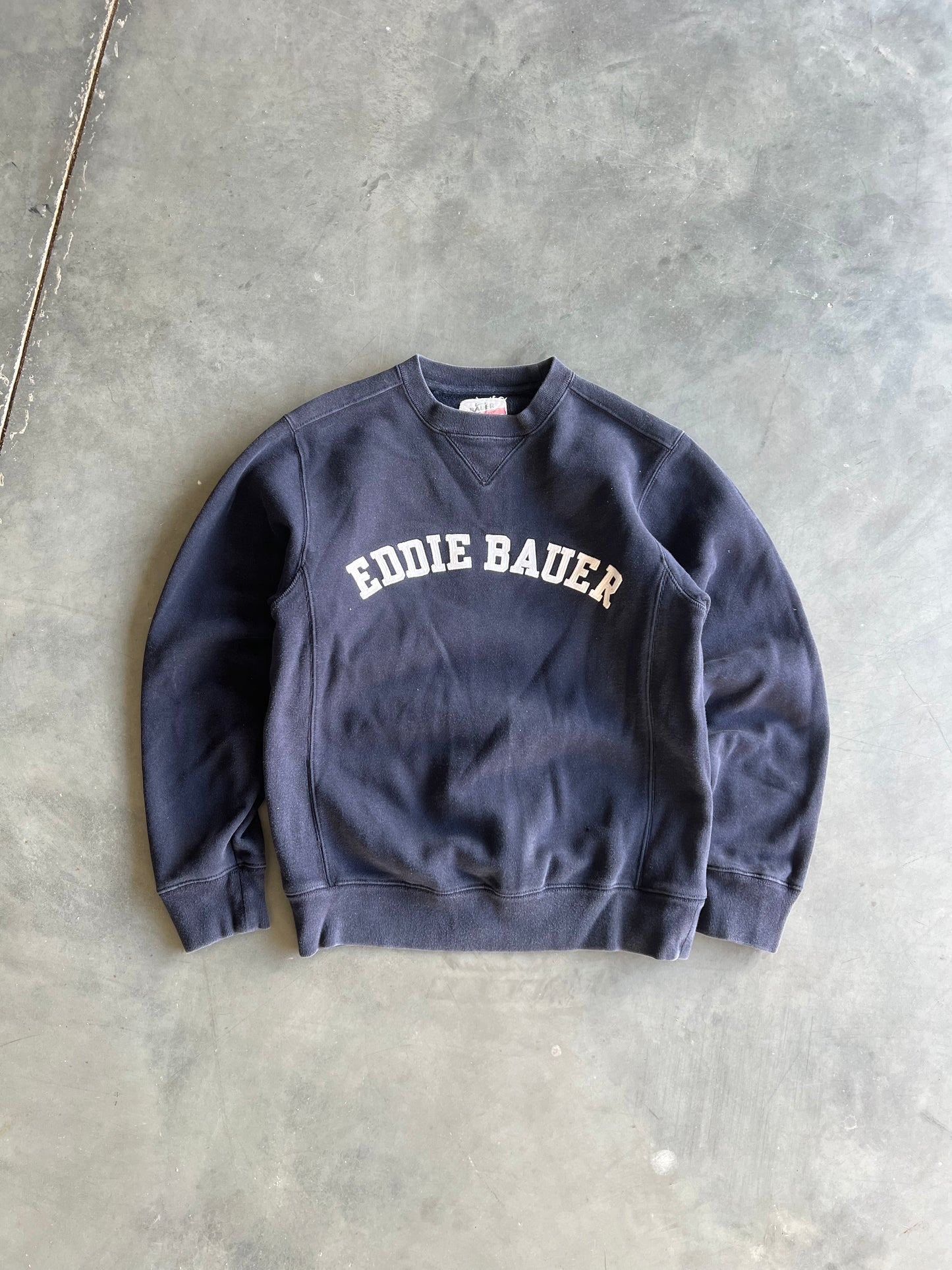 Vintage Navy Blue Eddie Baure Crew - S