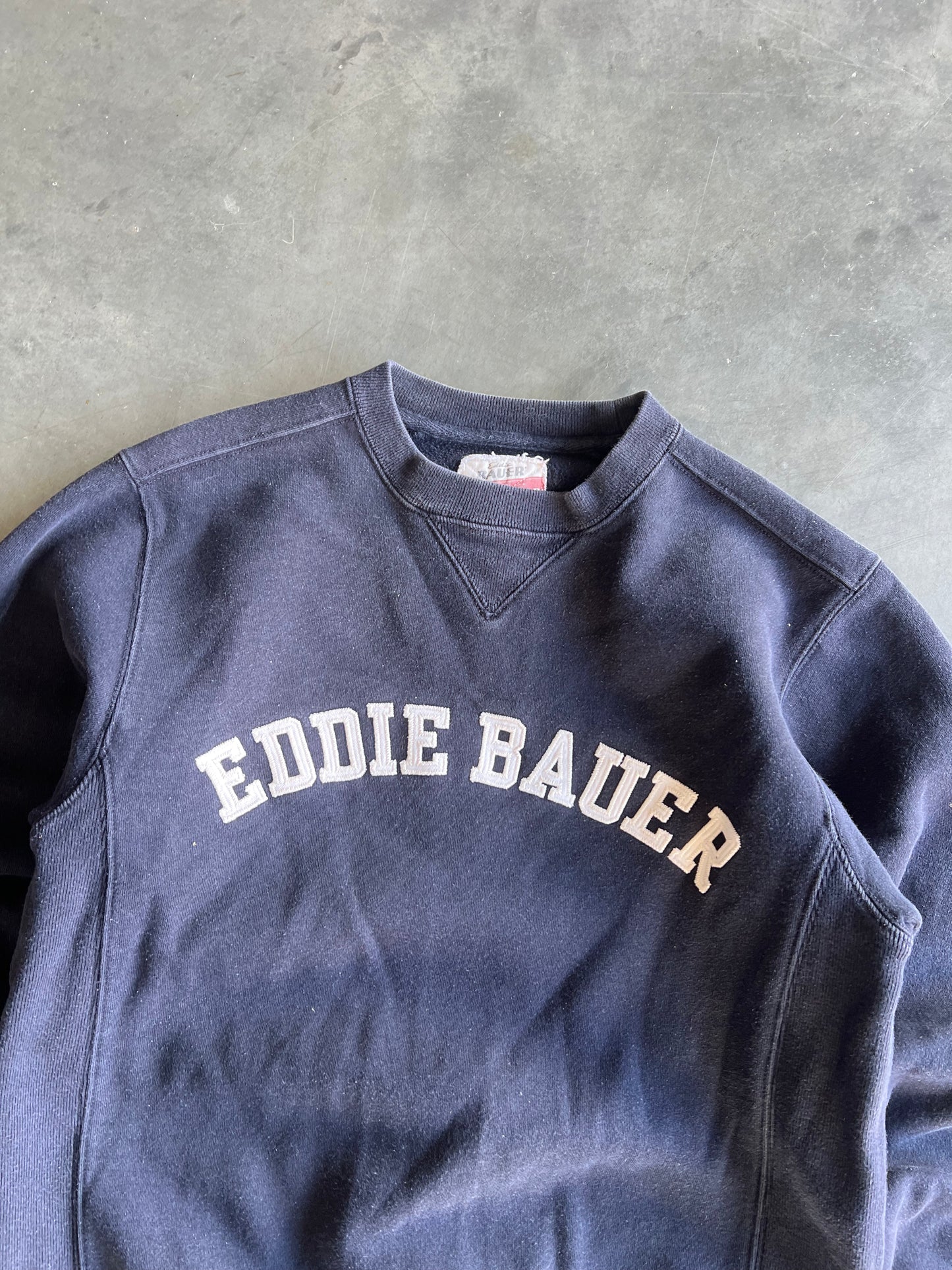 Vintage Navy Blue Eddie Baure Crew - S