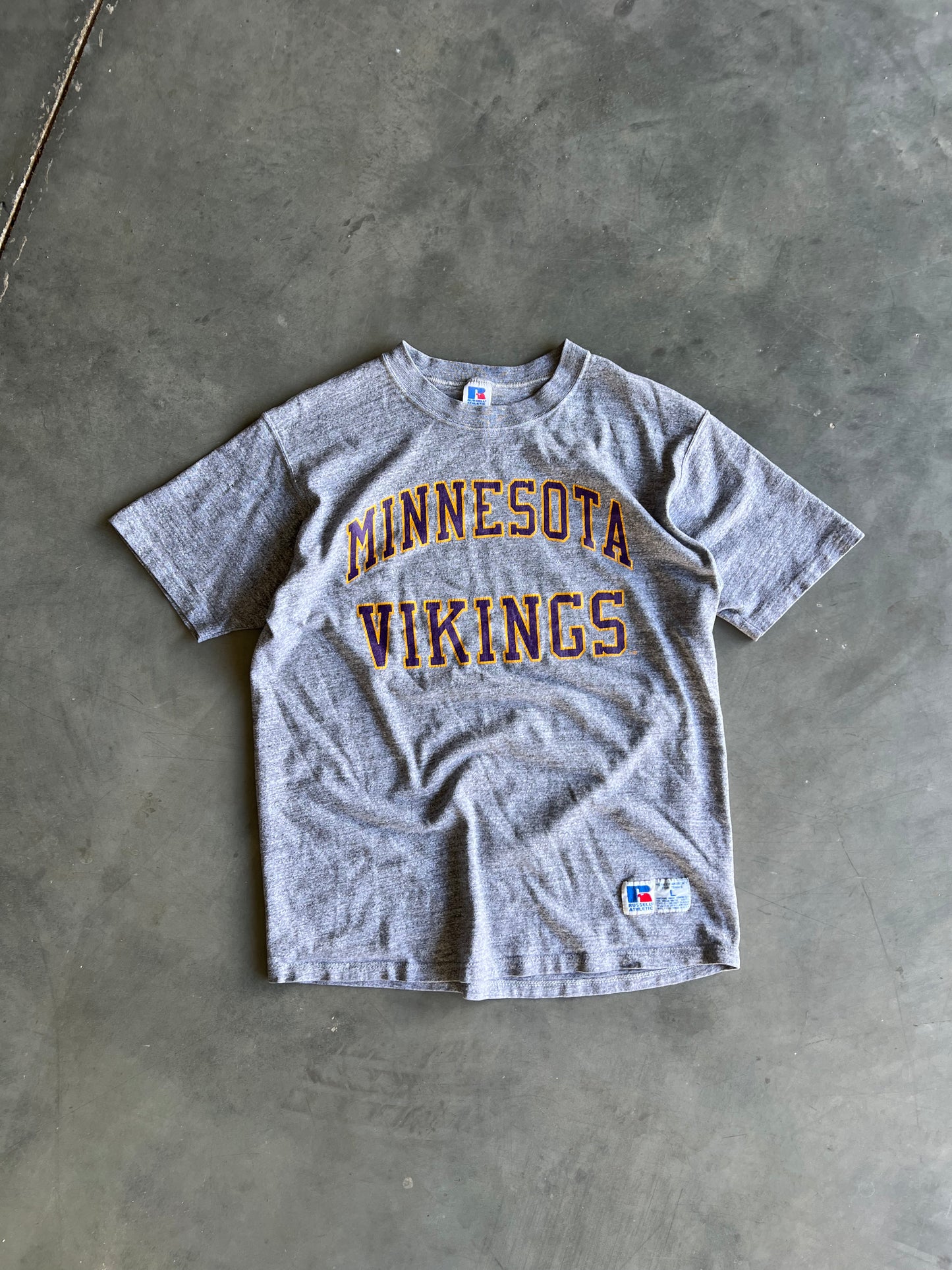 Vintage Grey Minnesota Vikings Shirt - L