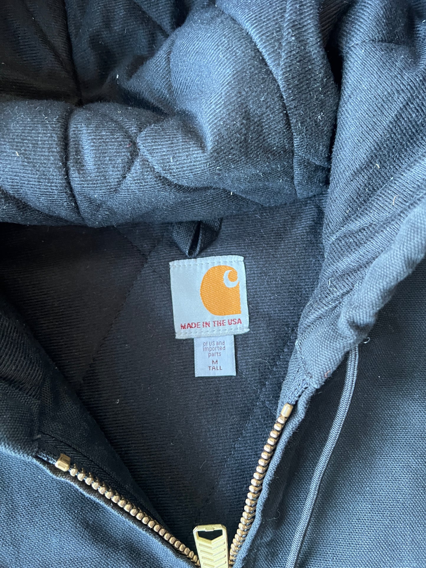 Vintage Black Carhartt Jacket - M