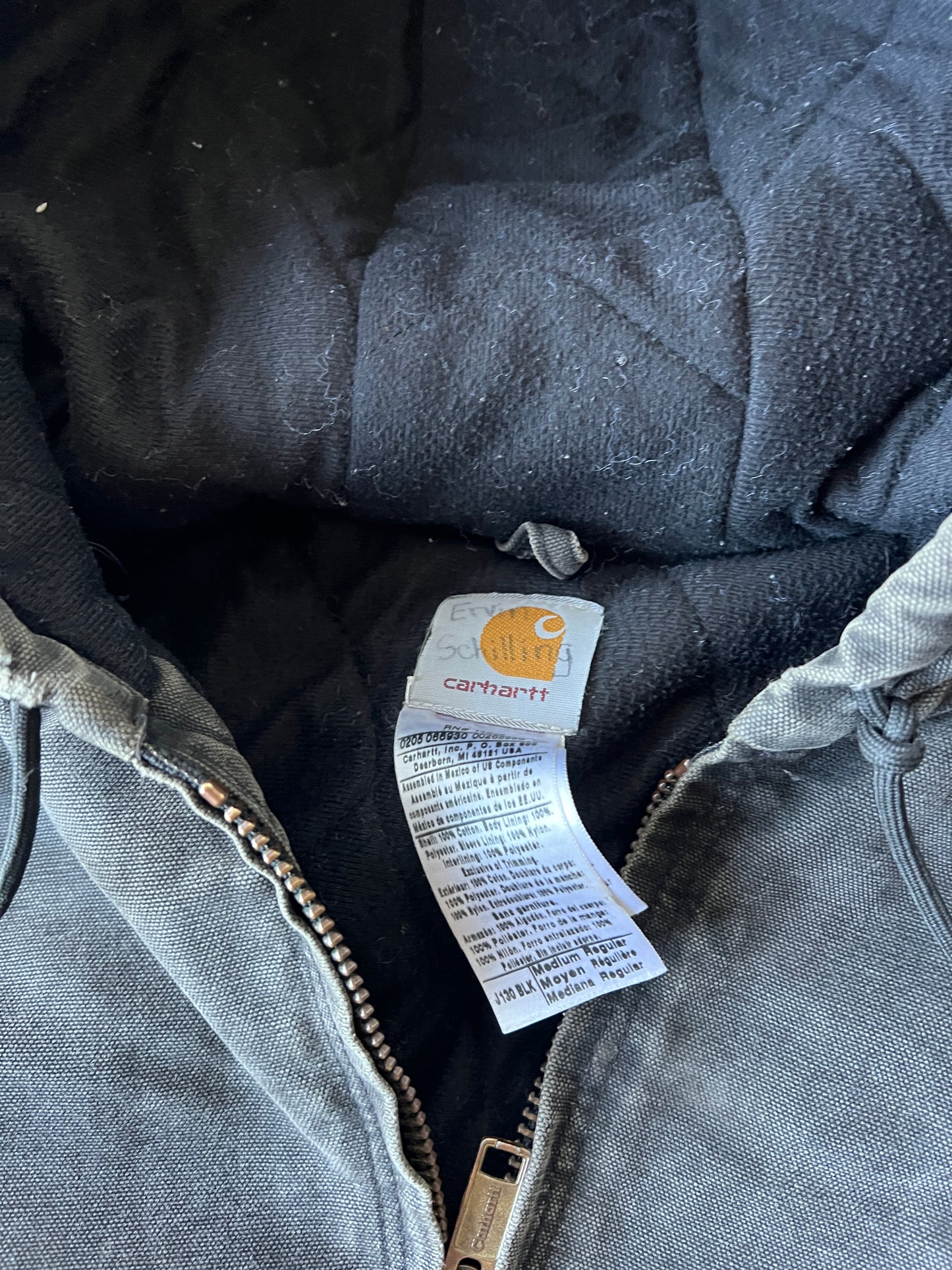 Vintage Black Carhartt Jacket - M