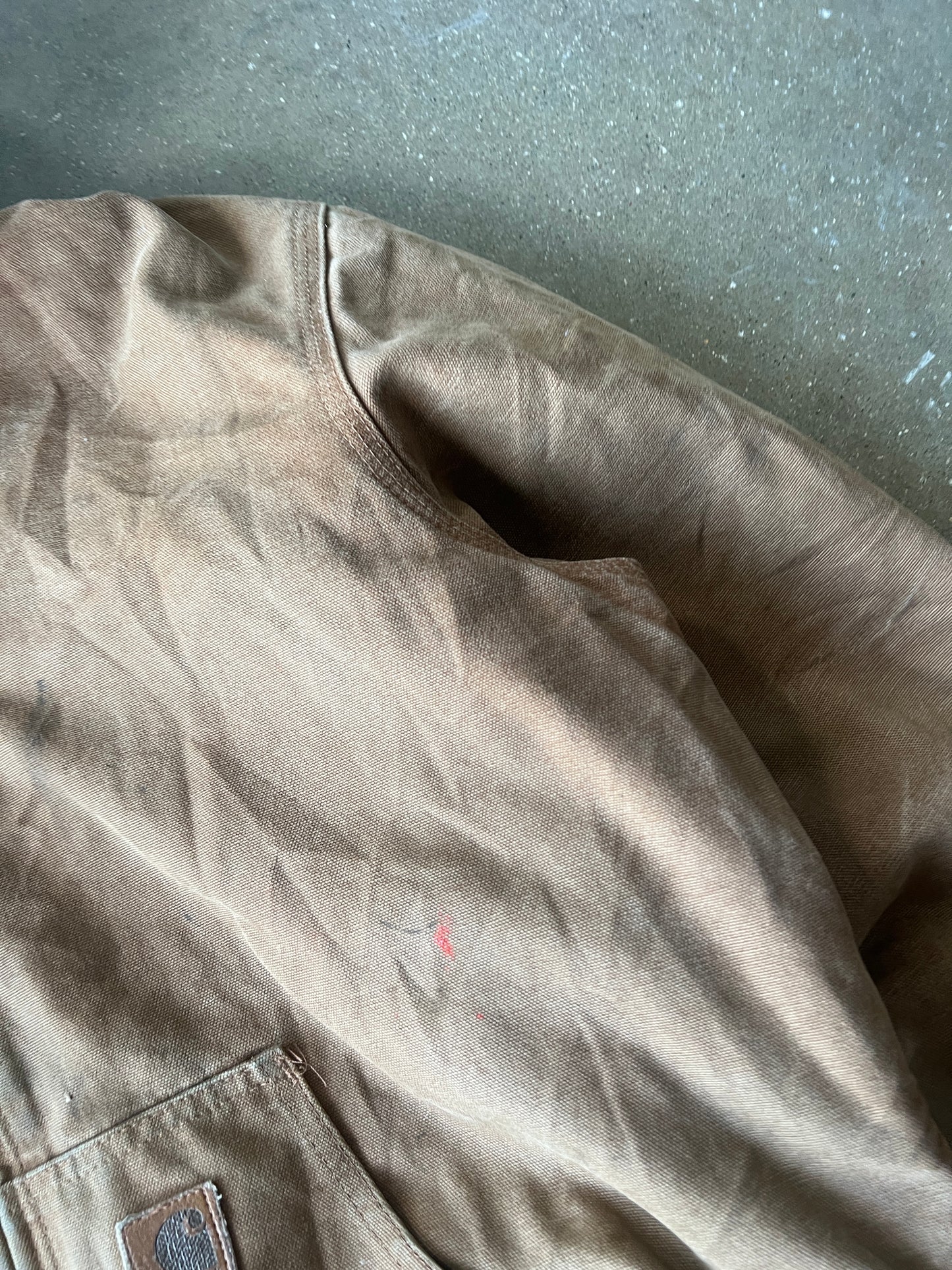 Vintage Carmel Tan Carhartt Jacket - M