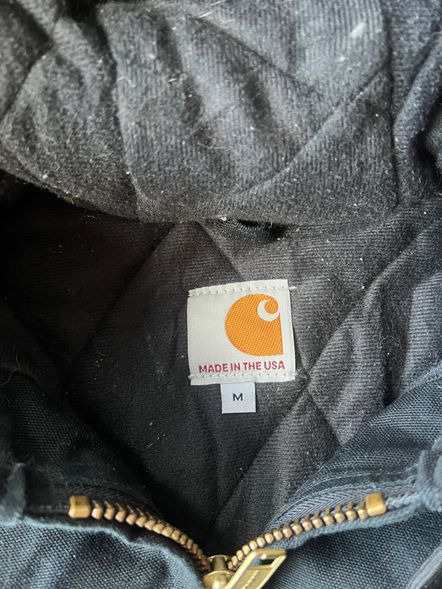 Vintage Black Carhartt Jacket - M