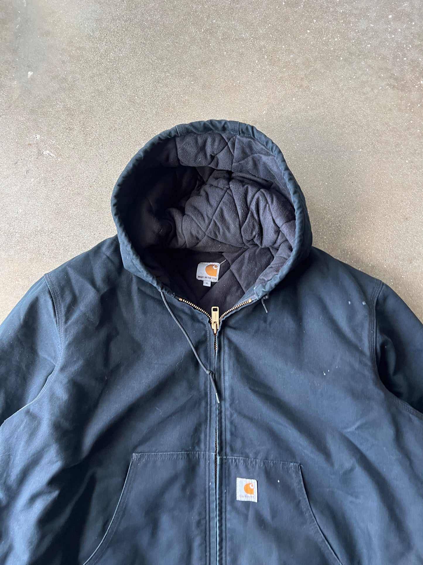 Vintage Black Carhartt Jacket - XL