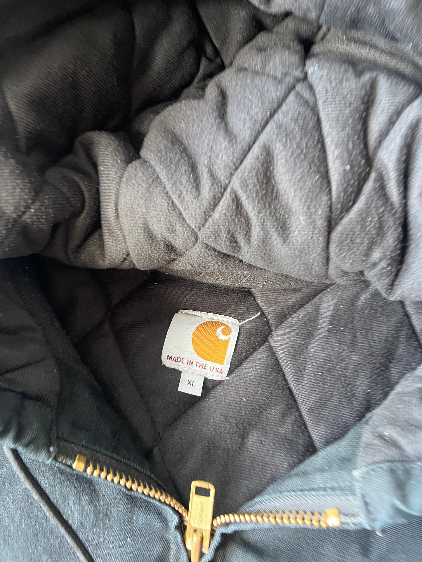 Vintage Black Carhartt Jacket - XL