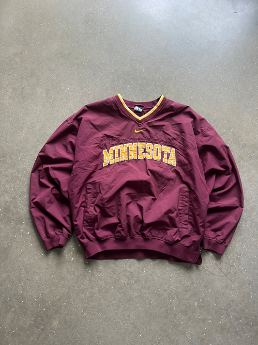 Vintage Red Minnesota Puffer Jacket - XL