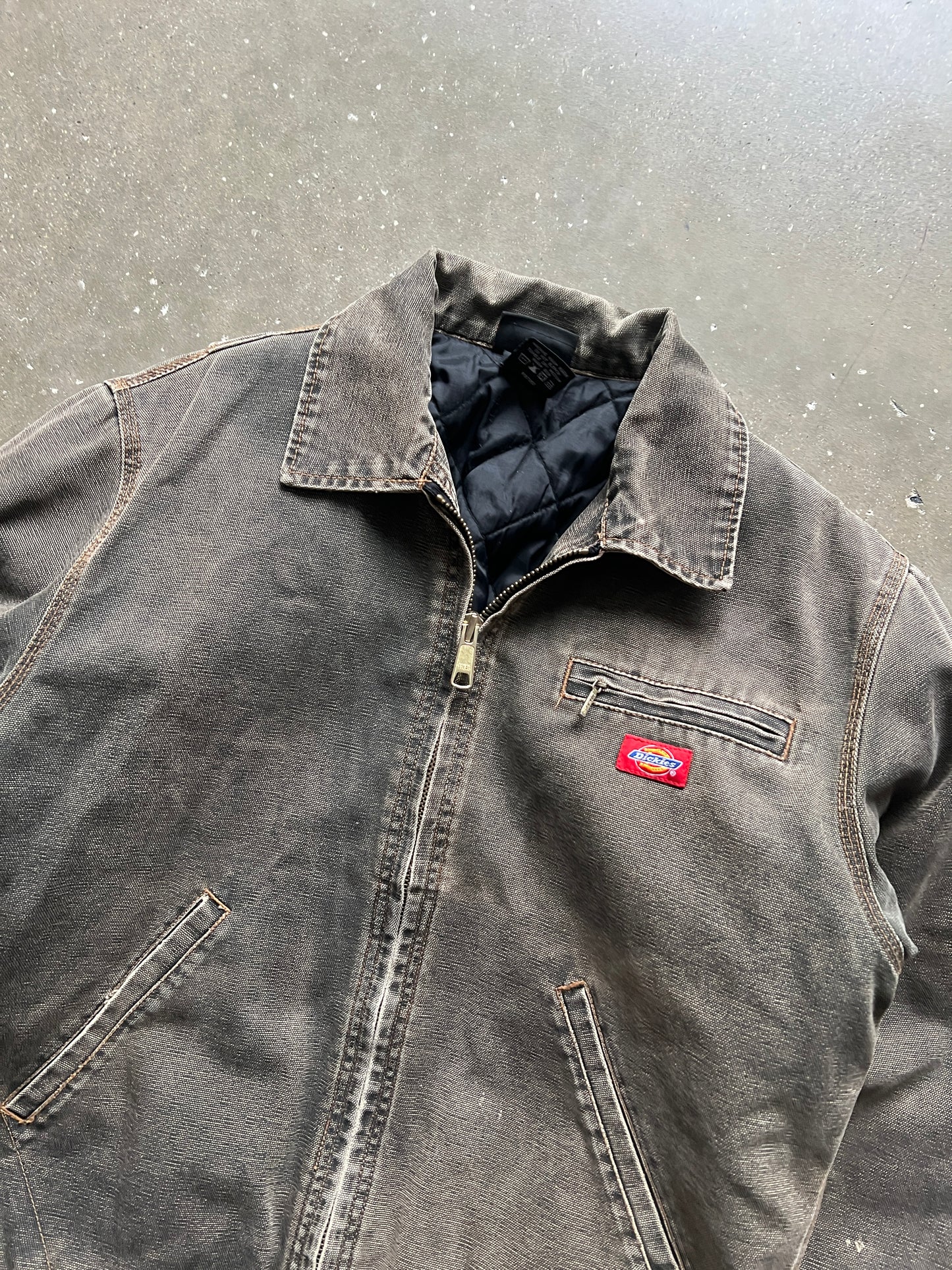 Vintage Coffee Brown Dickies Jacket - M
