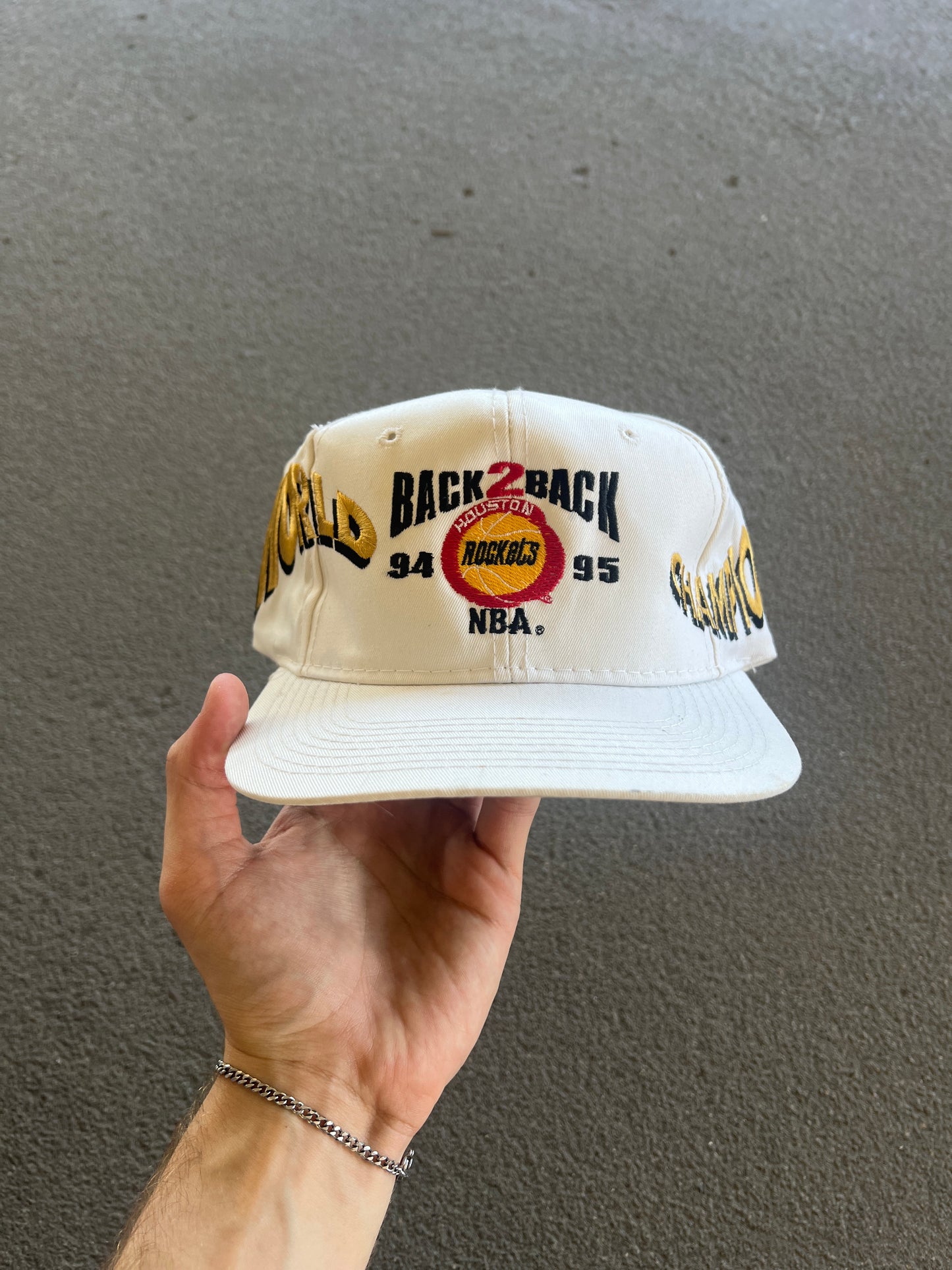 Vintage Huston Rockets Snapback Hat