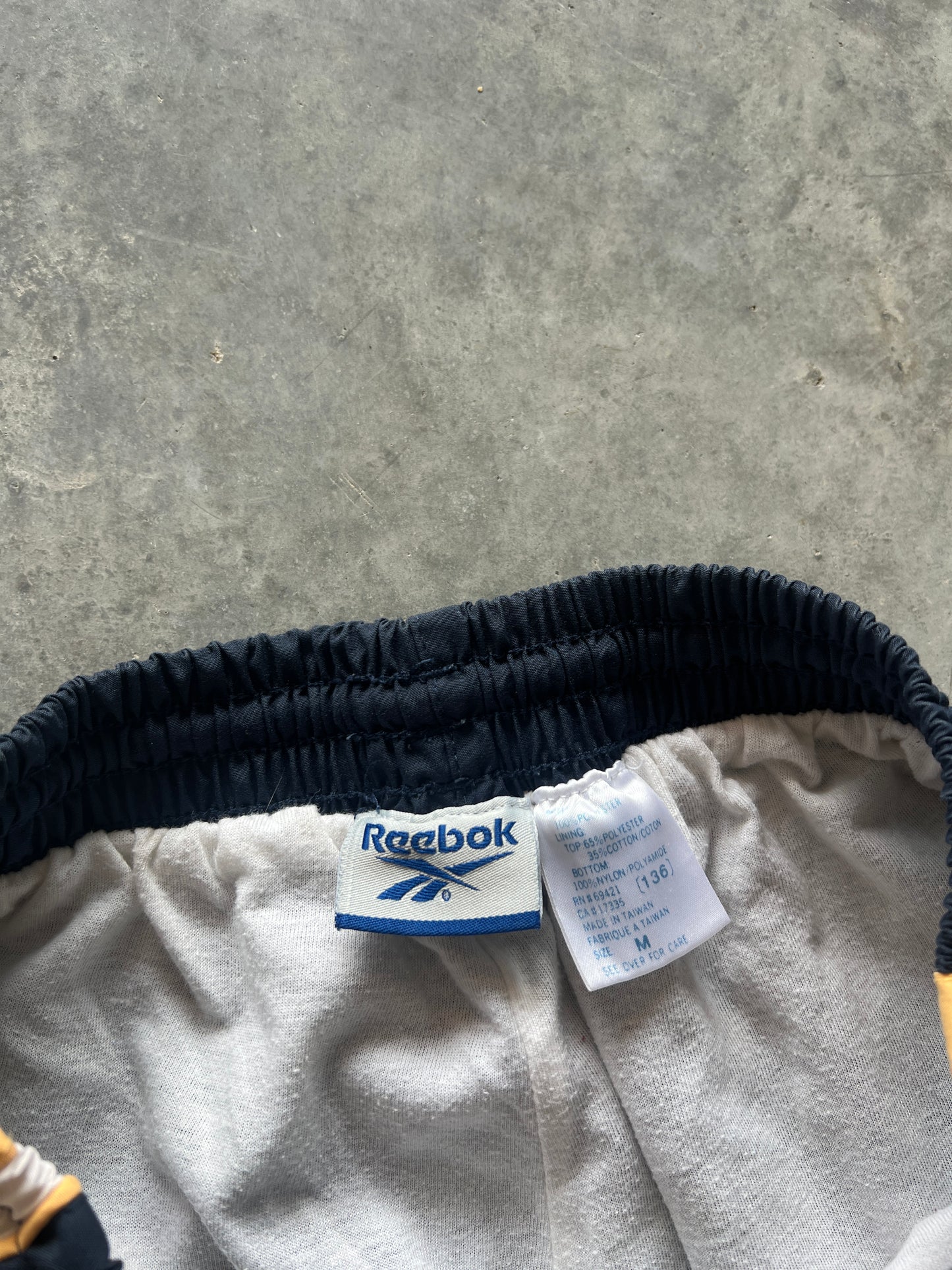 Vintage Reebok Spellout Track Pants - M