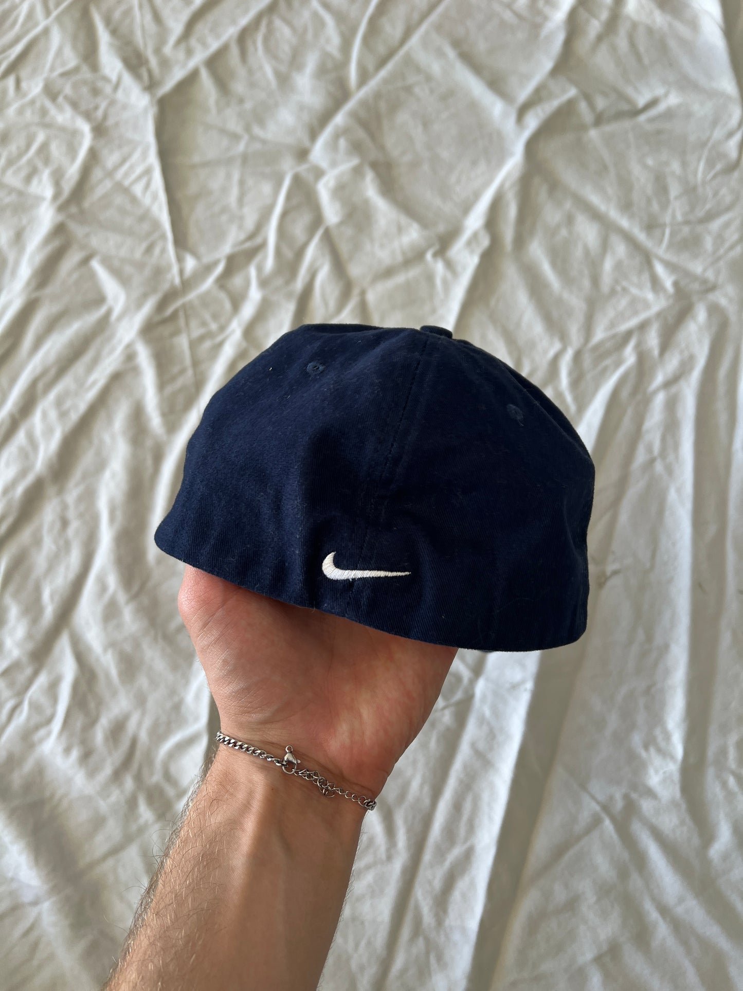 Vintage Blue Nike Fitted Hat