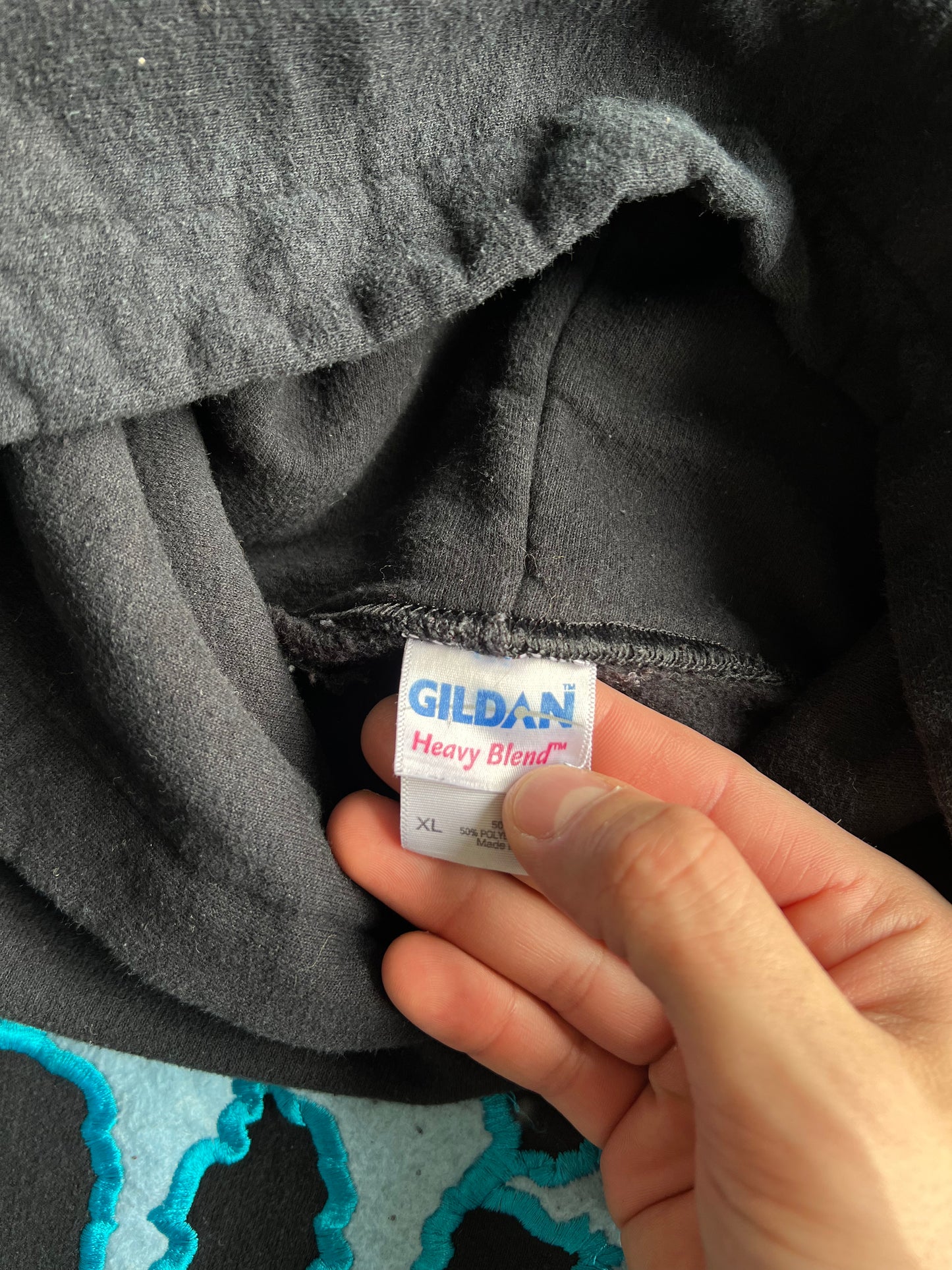 Vintage Black Monster Energy Hoodie - XL