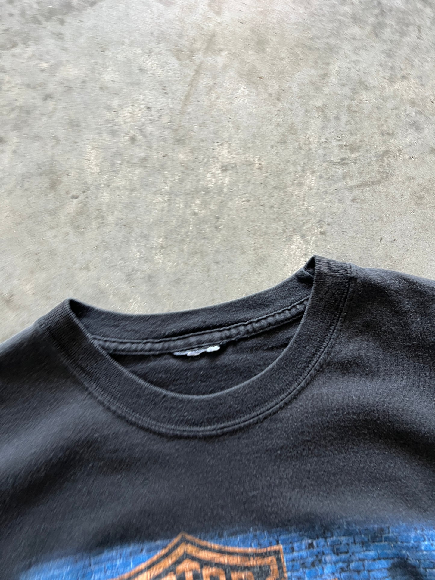 Vintage Black Harley Davidson Shirt - L
